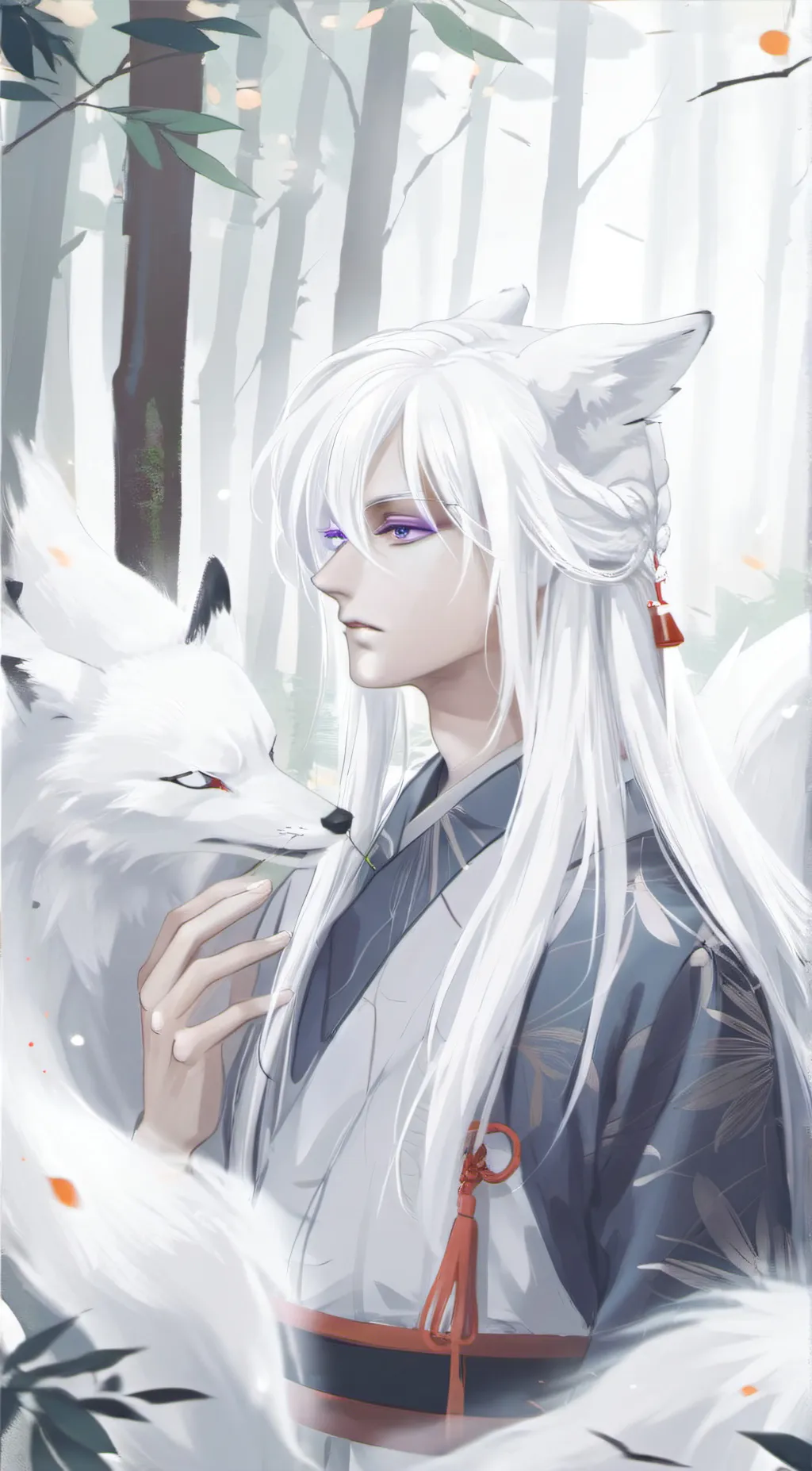 ai character: Tomoe background