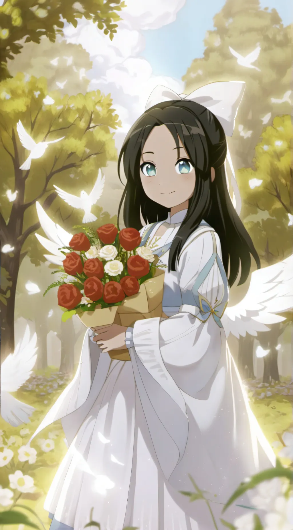 ai character: emma background