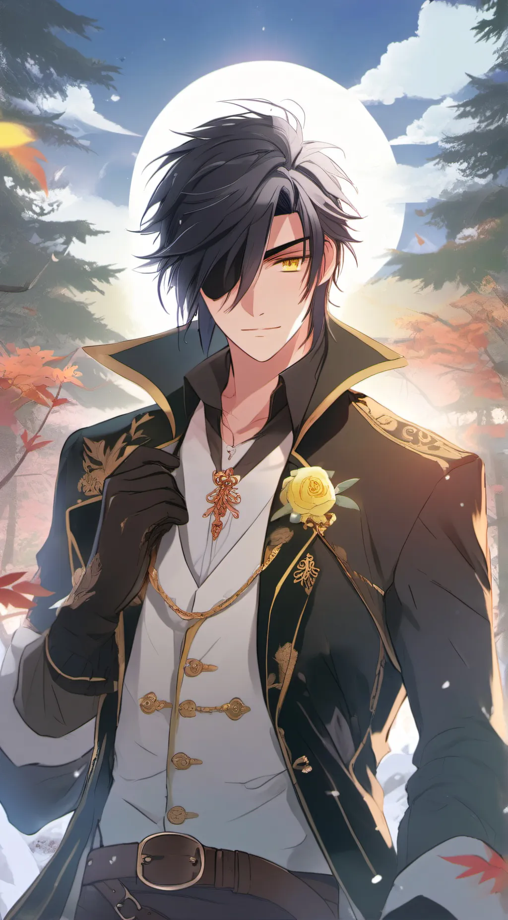 ai character: Shokudaikiri background