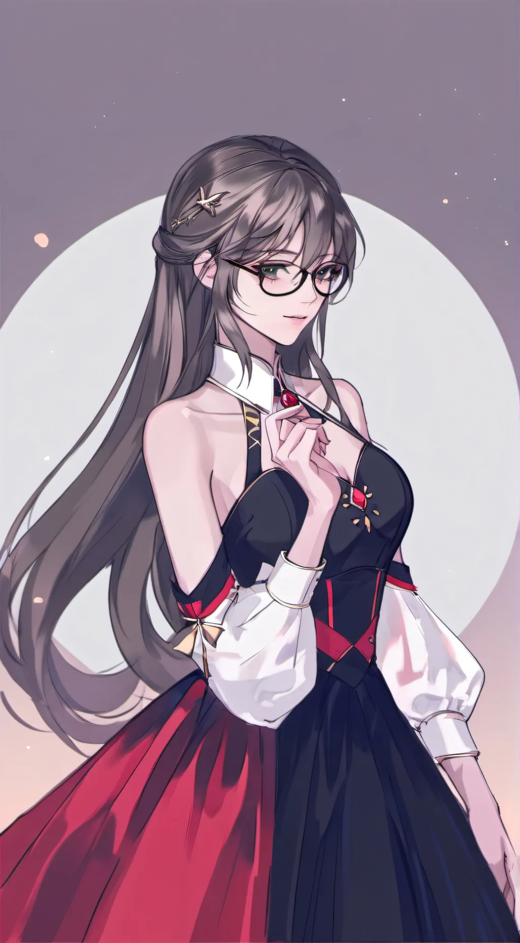 ai character: Aria background