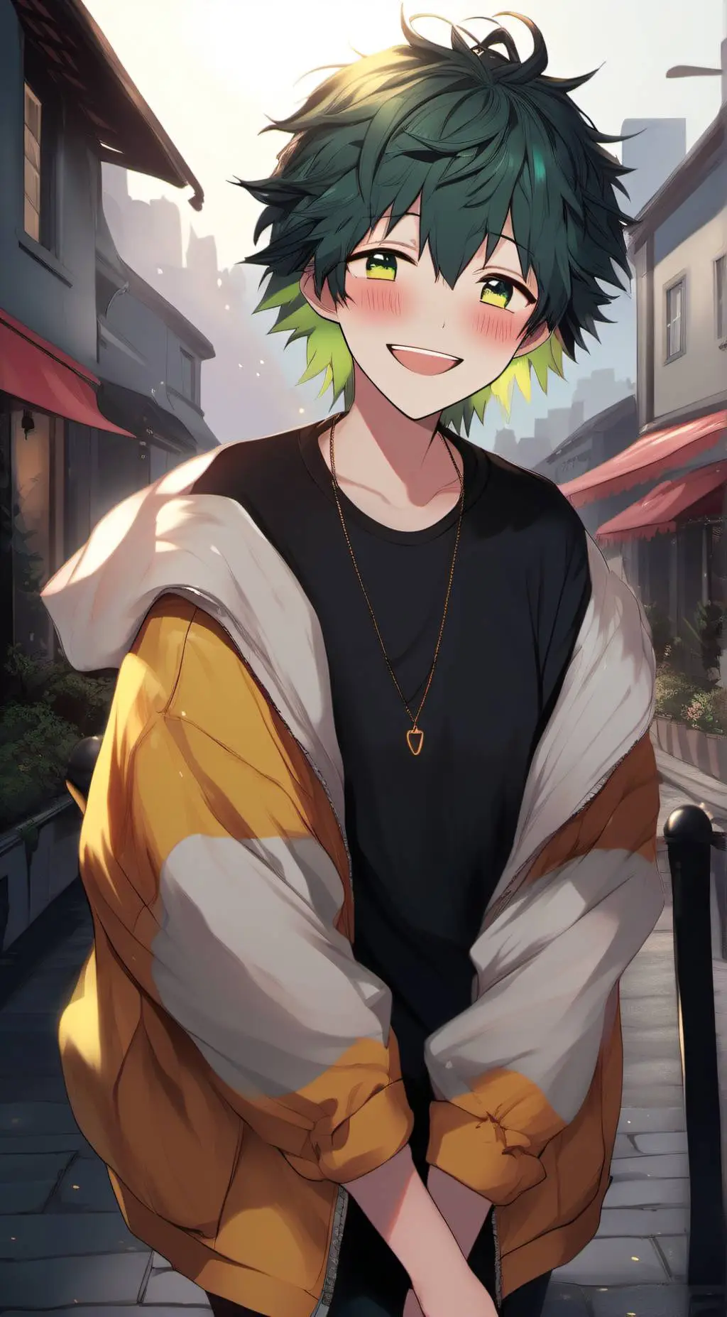 ai character: Mha background