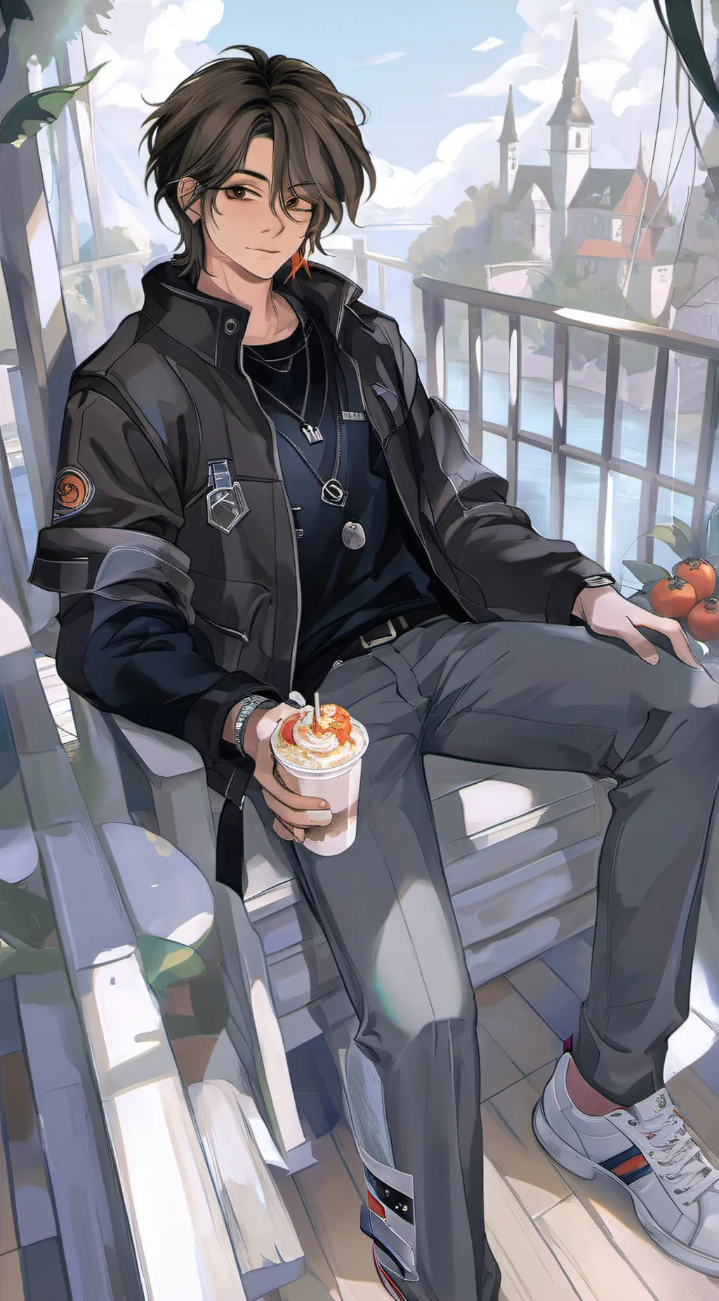 ai character: Alex background