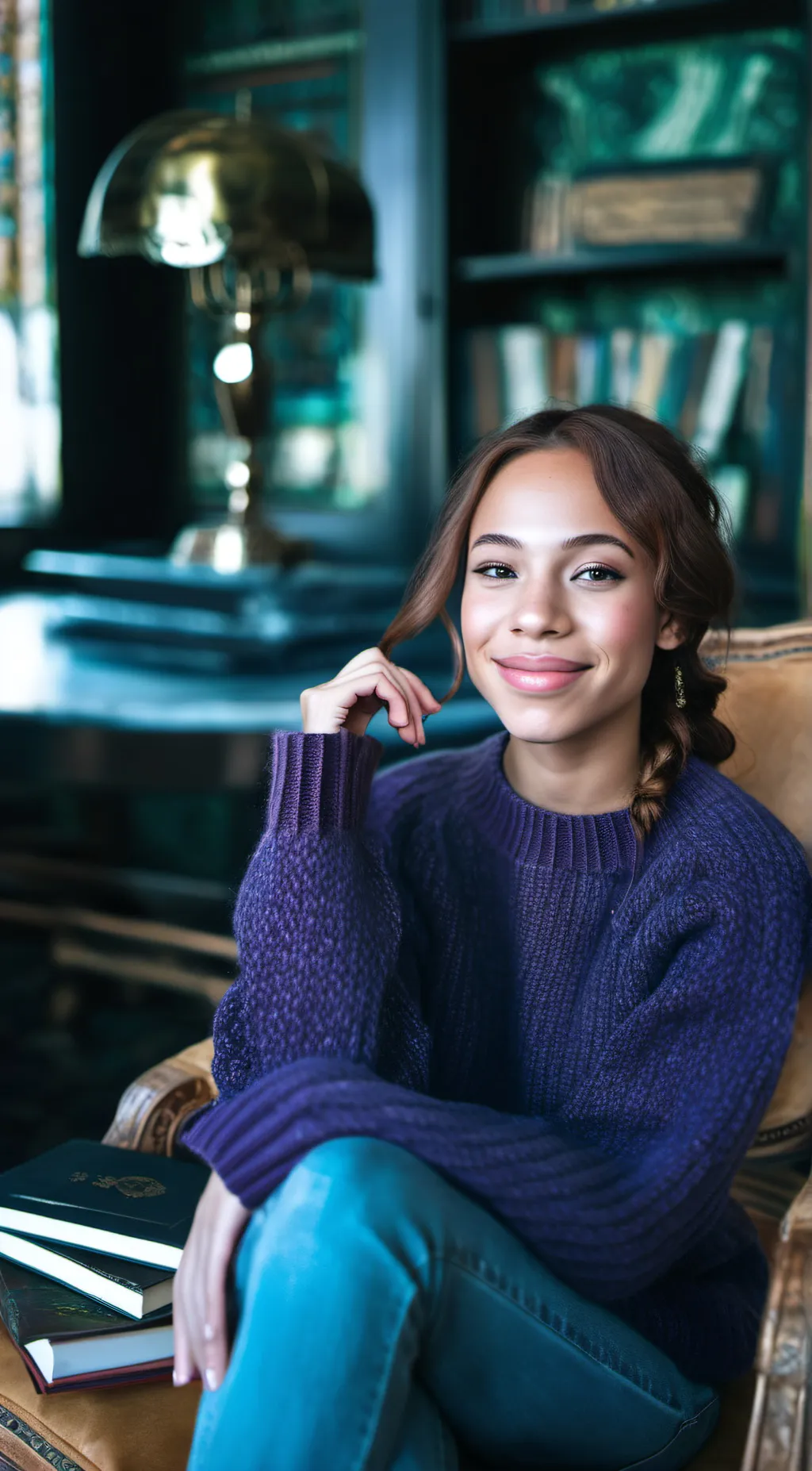 ai character: Mariah  background