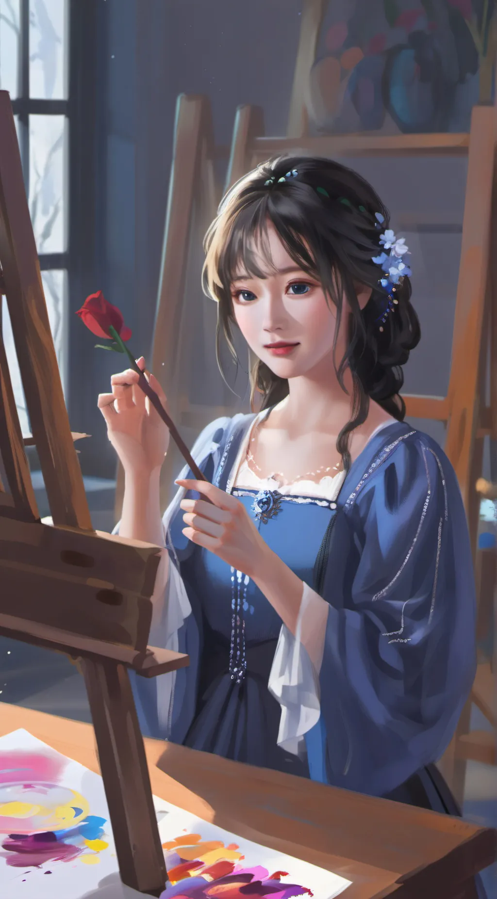 ai character: Anya background