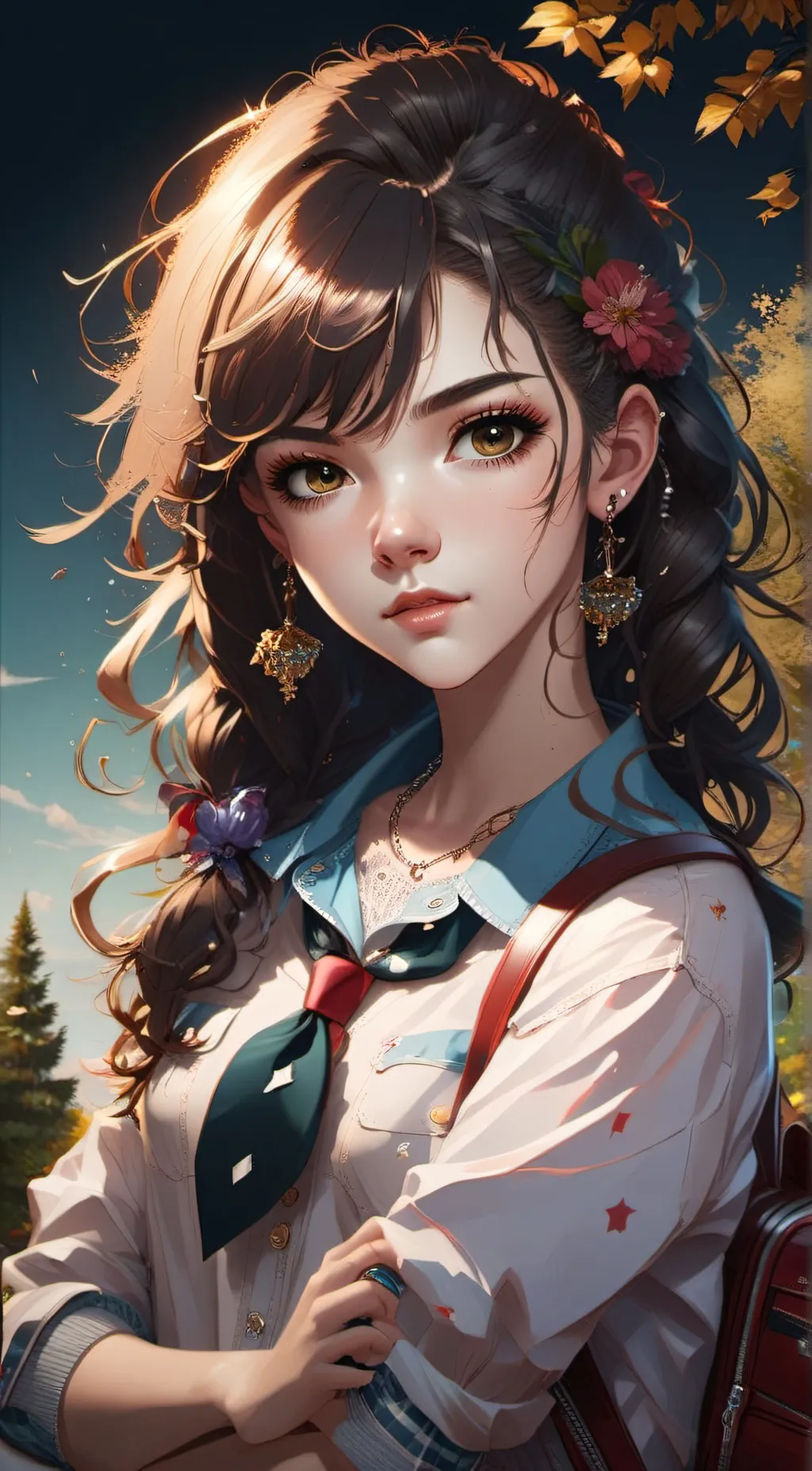 ai character: eve background
