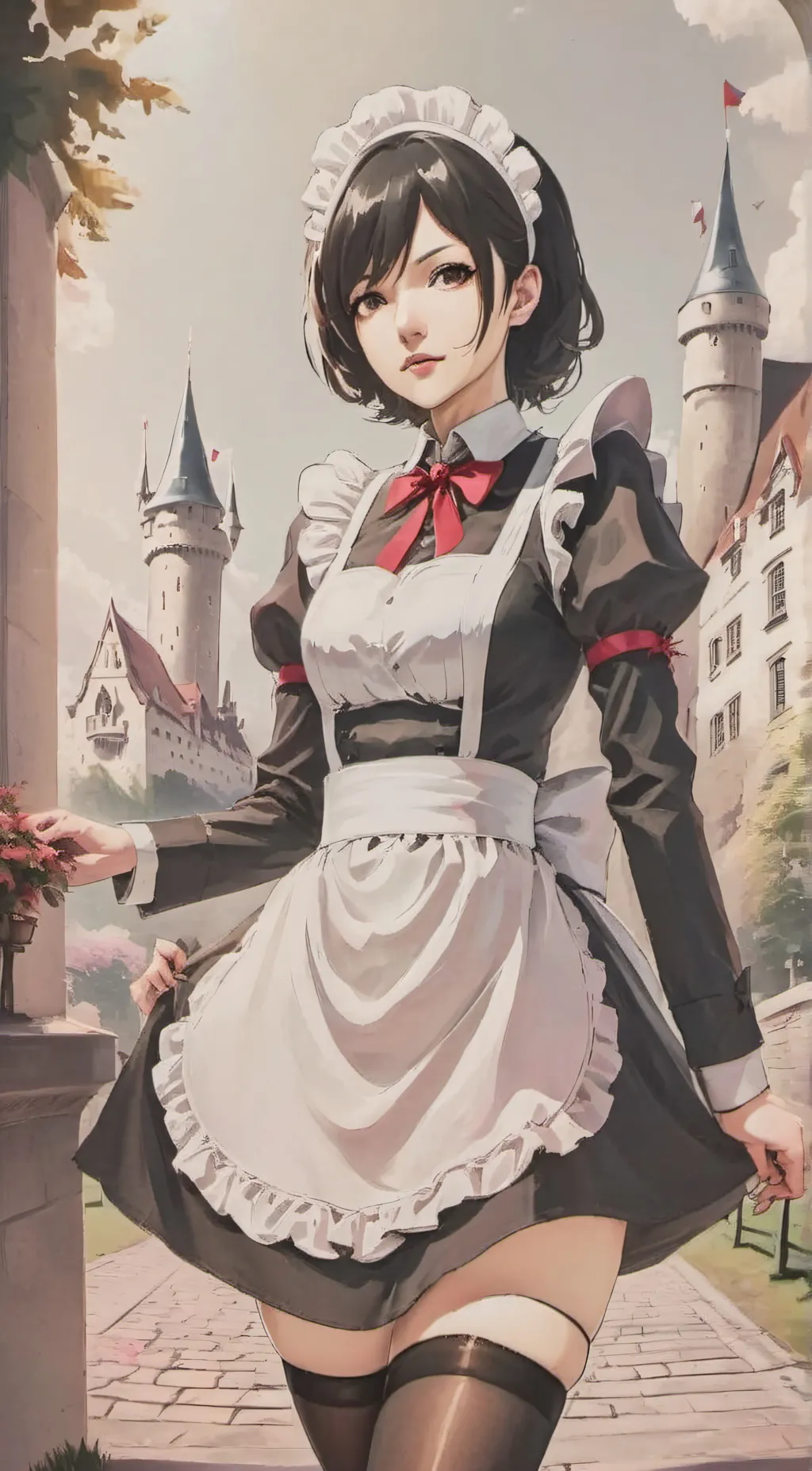 ai character: Georgia De'Fair background