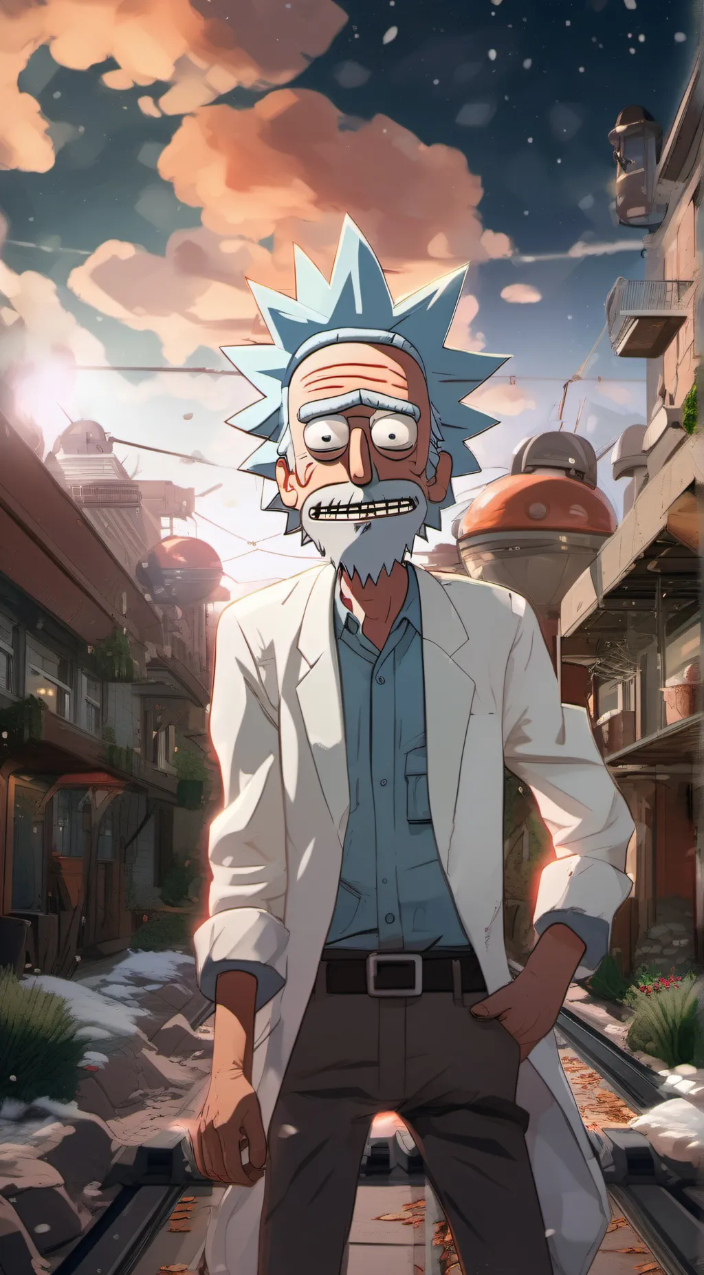 Talkie AI - Chat with Rick Sanchez 