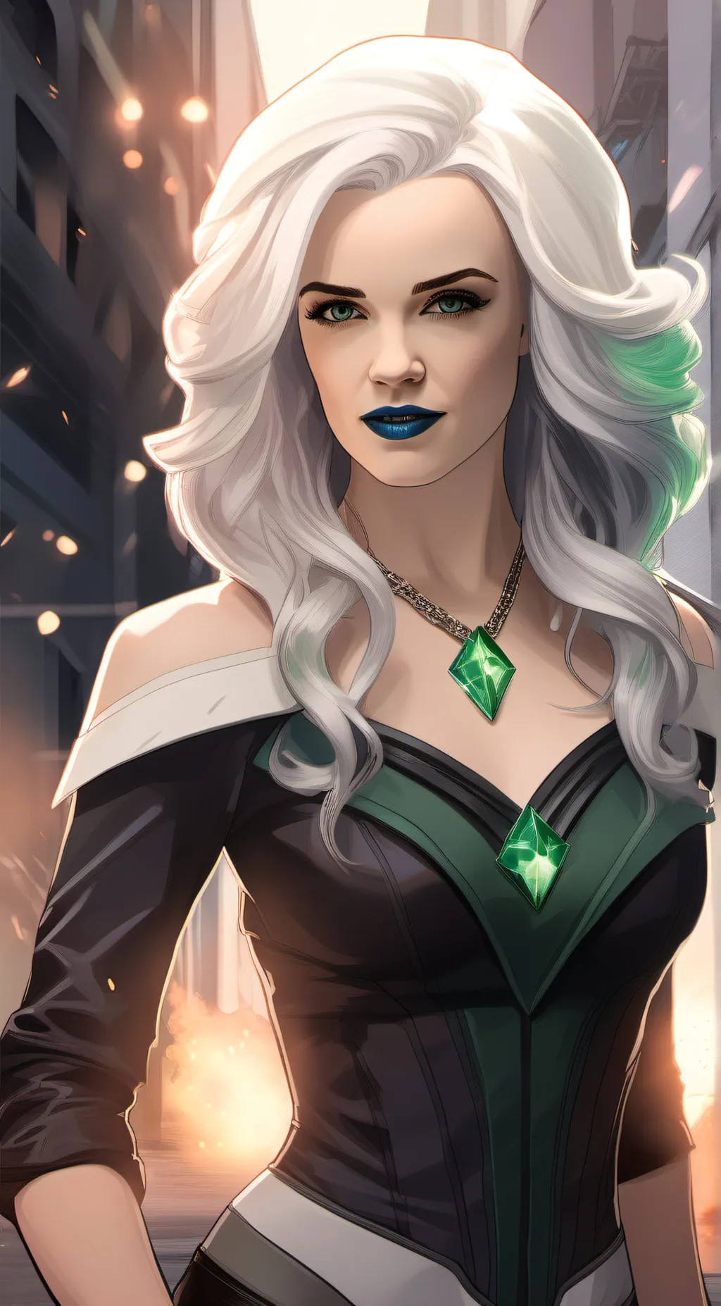 ai character: Killer Frost  background