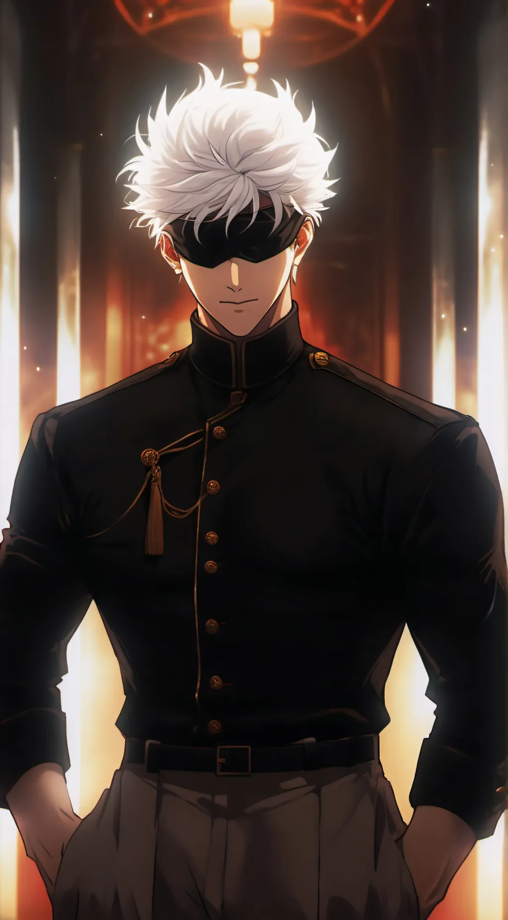ai character: Gojo satoru  background