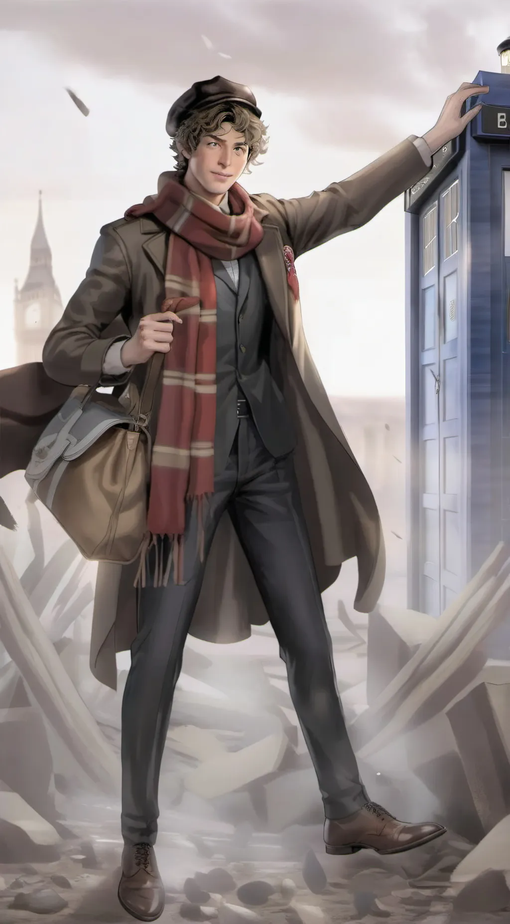 ai character: The Doctor  background