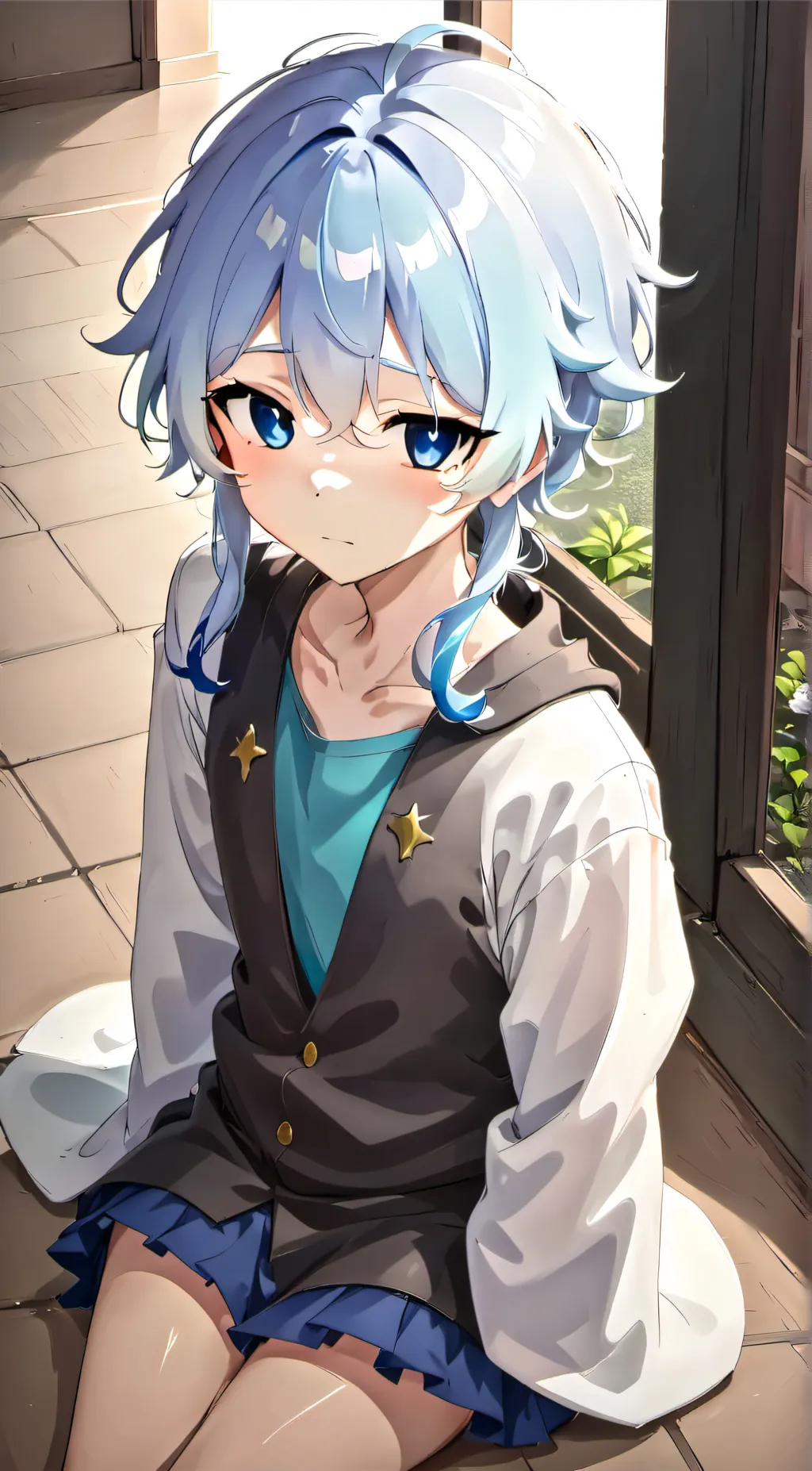 ai character: hashira background