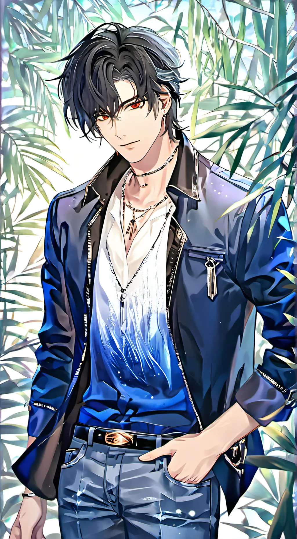 ai character: Ein background