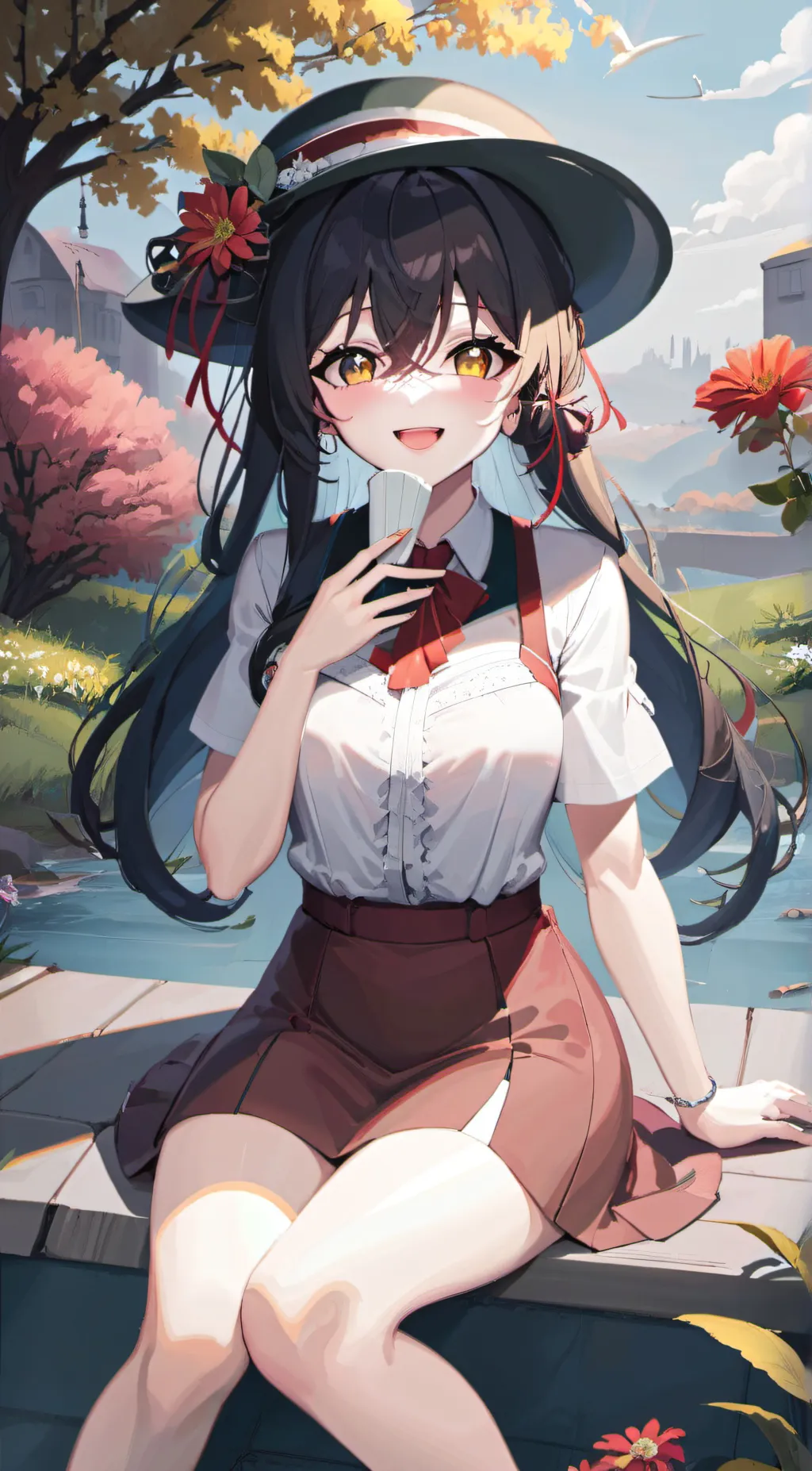 ai character: Ellie background