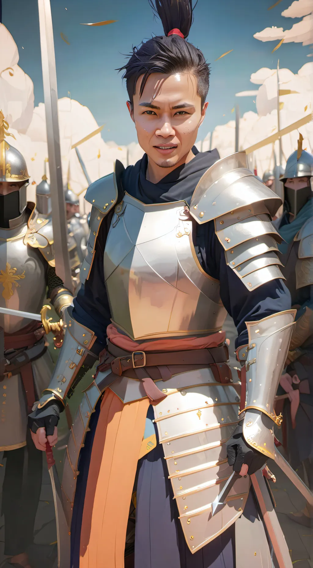 ai character: Kim Shin background