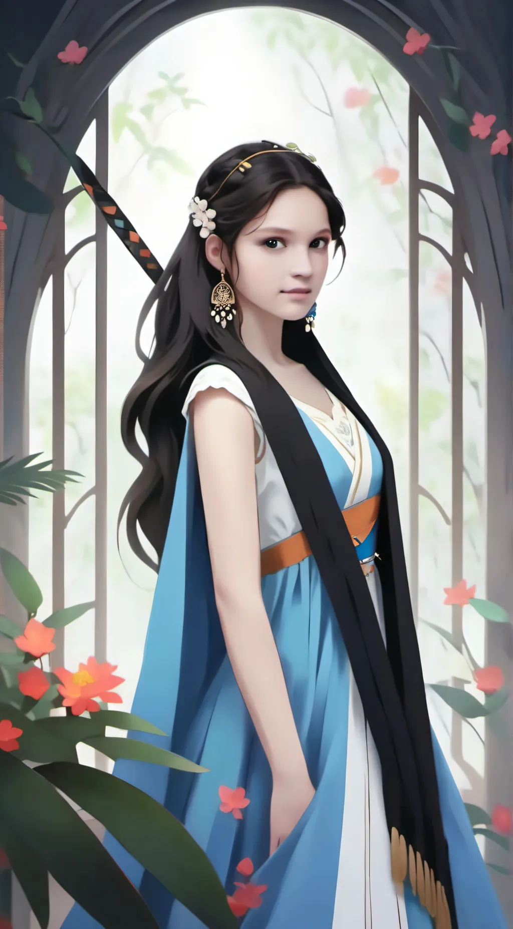 ai character: Fawn background