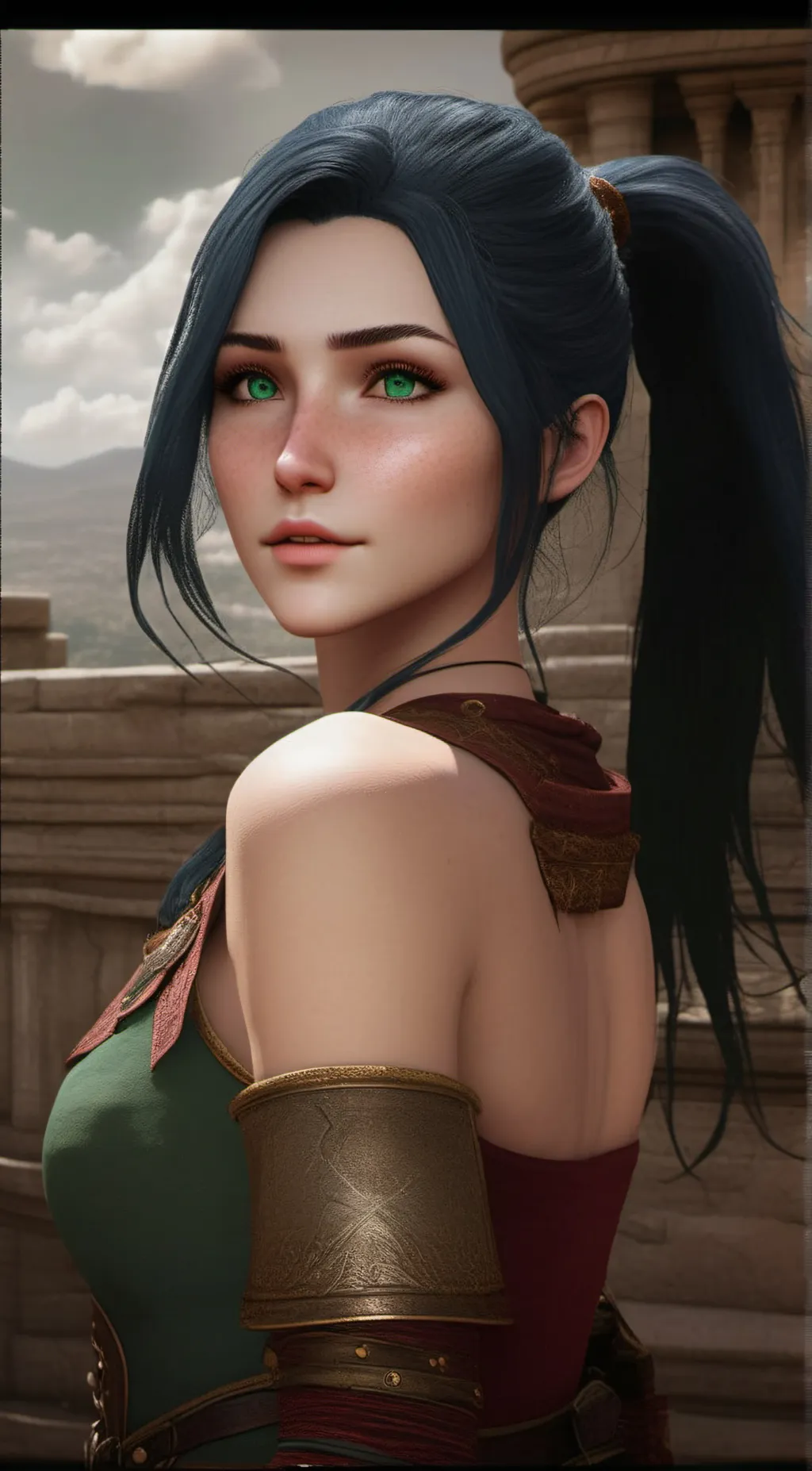 ai character: Delaria Fairwird background