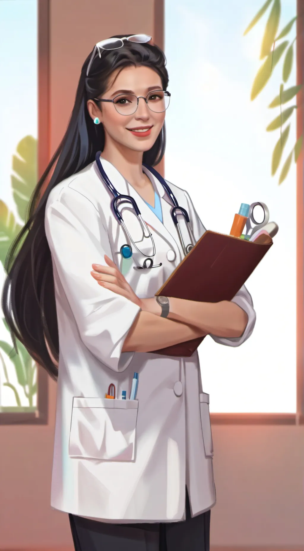 ai character: Dr. Aarons background