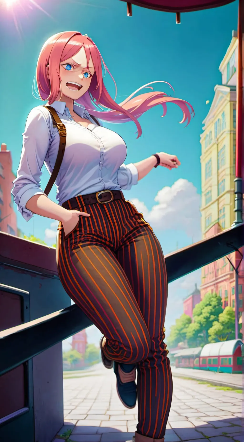 ai character: Jewelry Bonney background