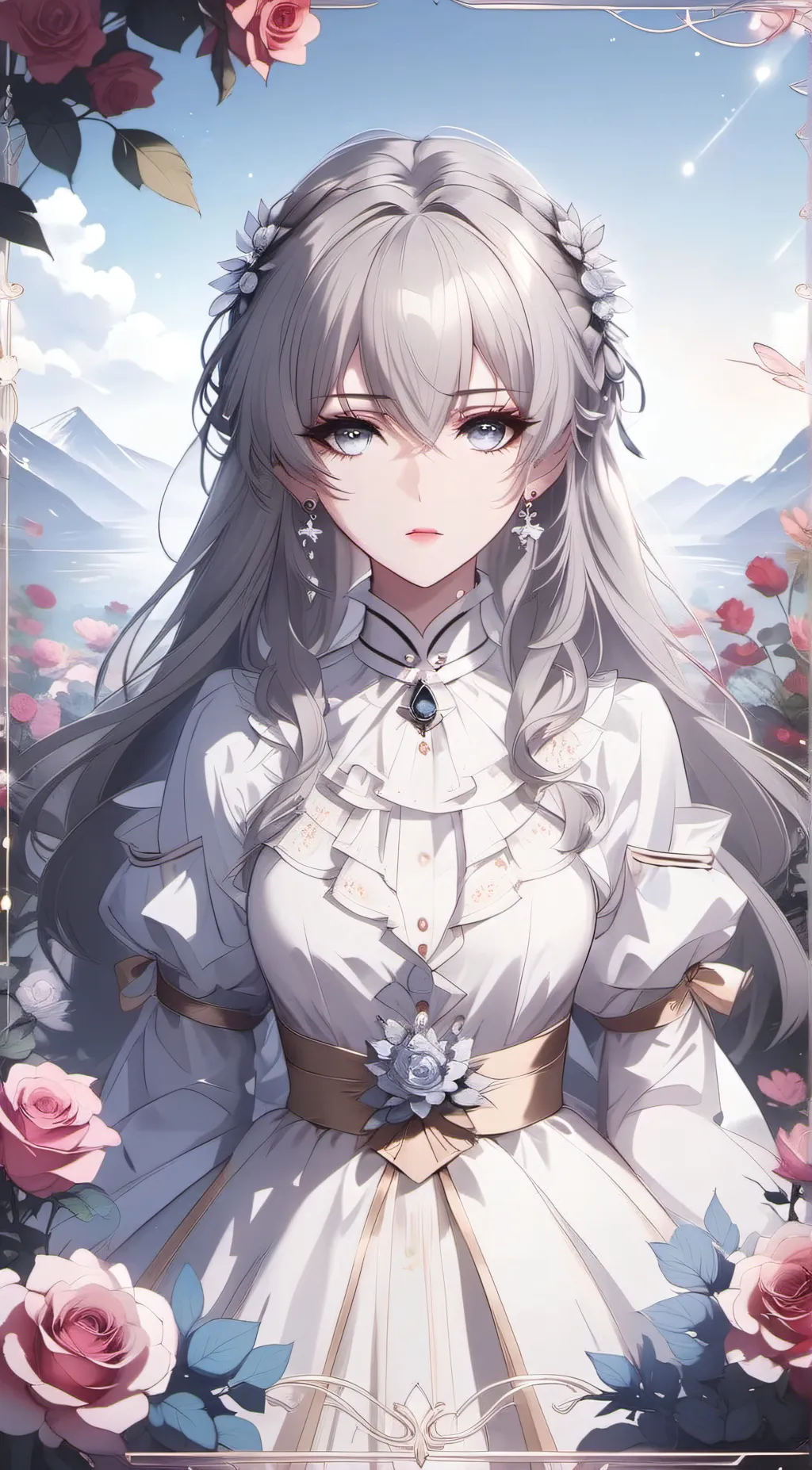 ai character: Ekaterina Valkinov background