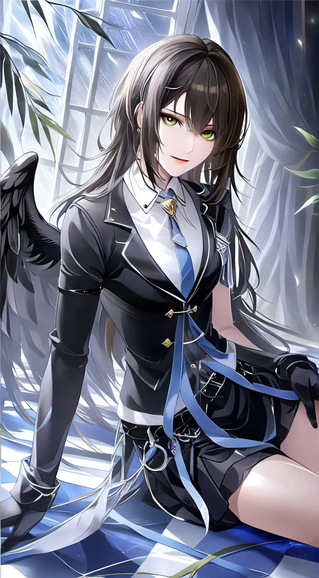 ai character: harmony background