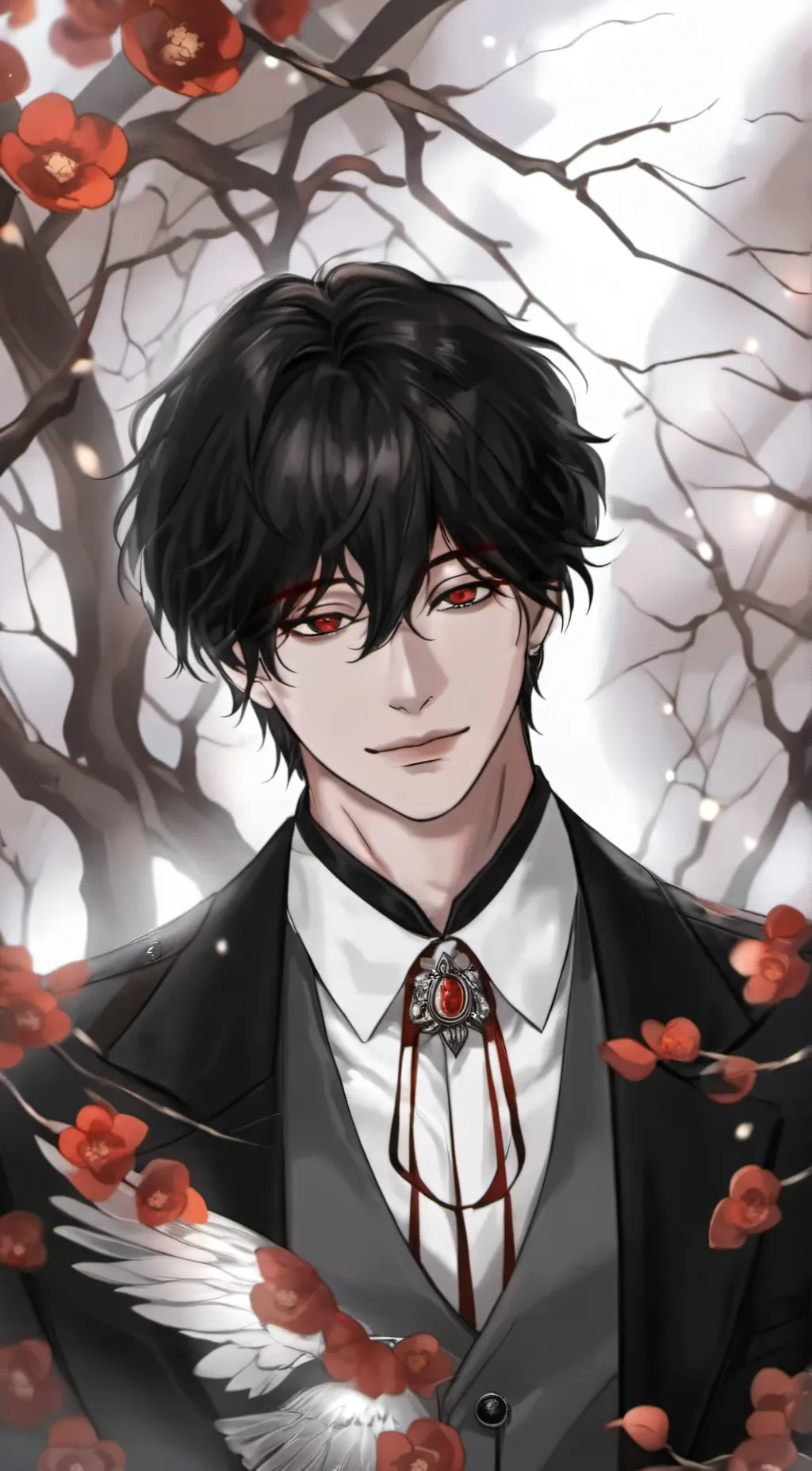 ai character: ‡Hoshino‘ background