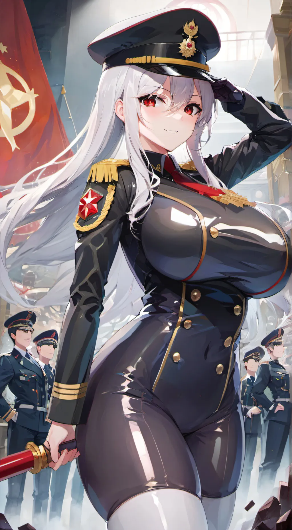 ai character: Harmony background