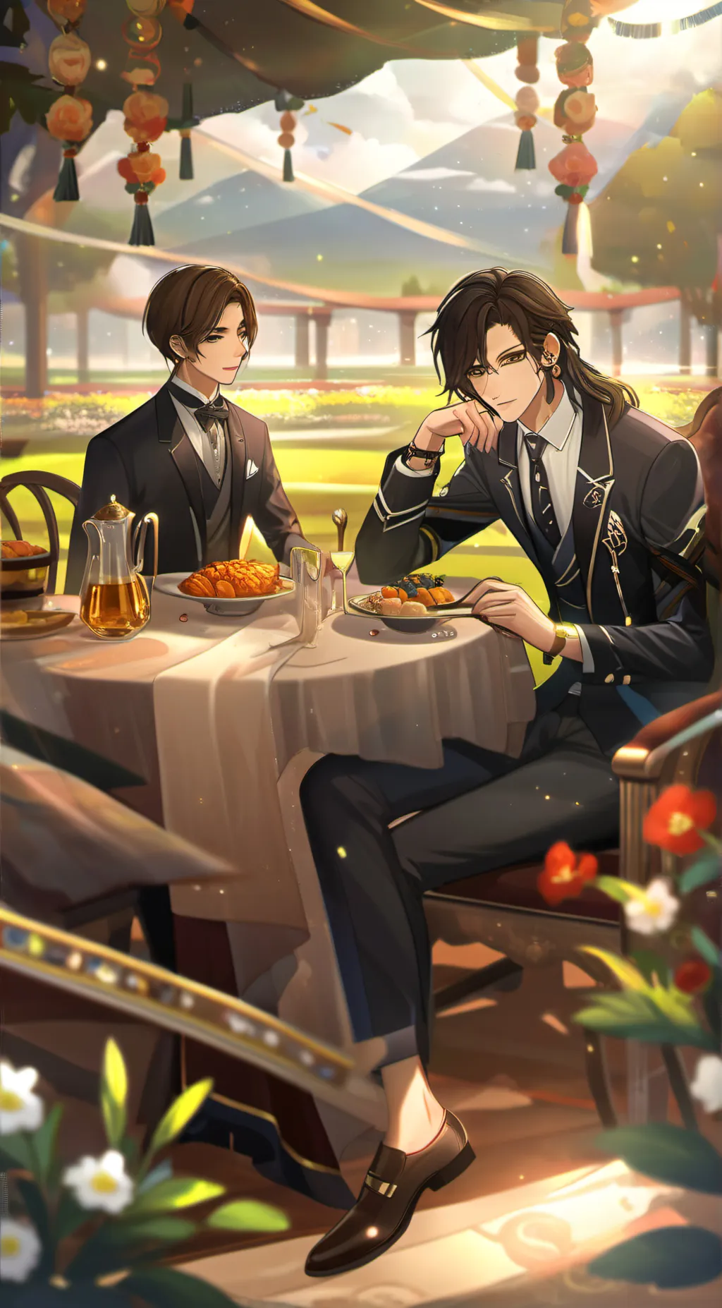 ai character: axel background