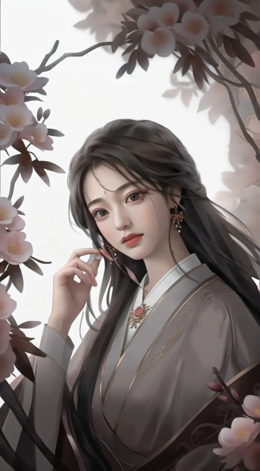 ai character: Shin Hye  background