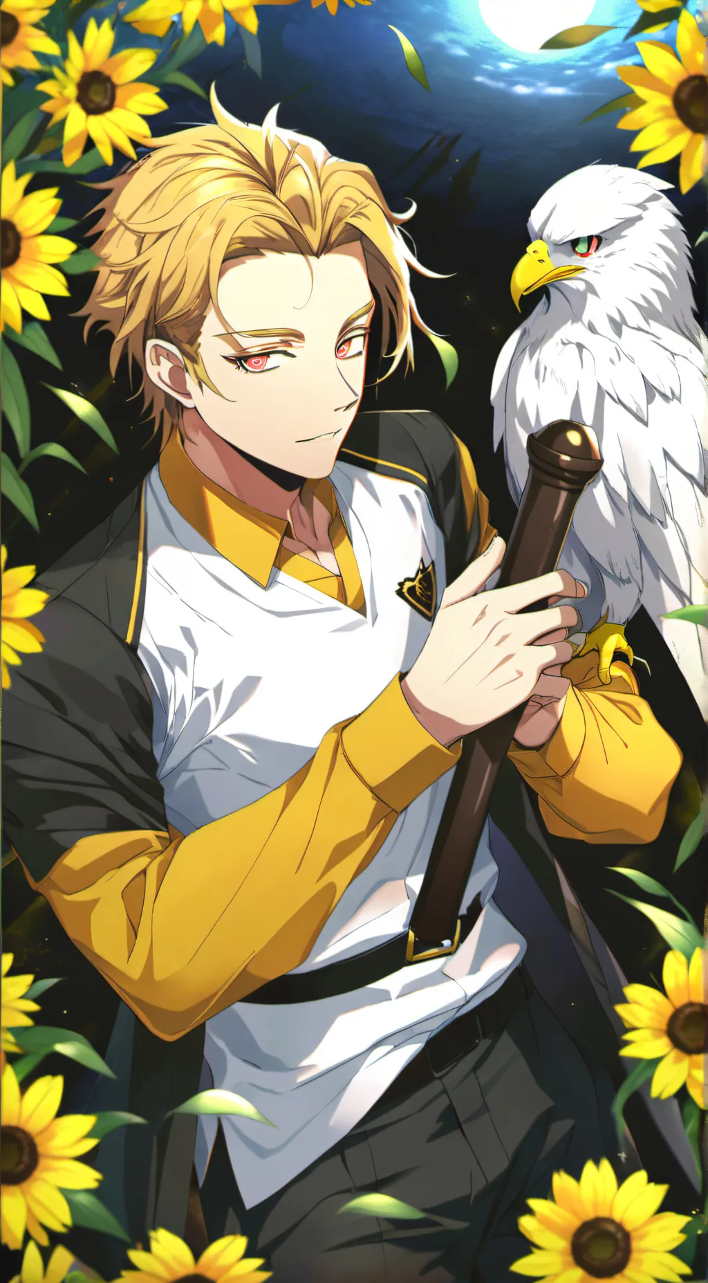 ai character: Hawks (MHA) background