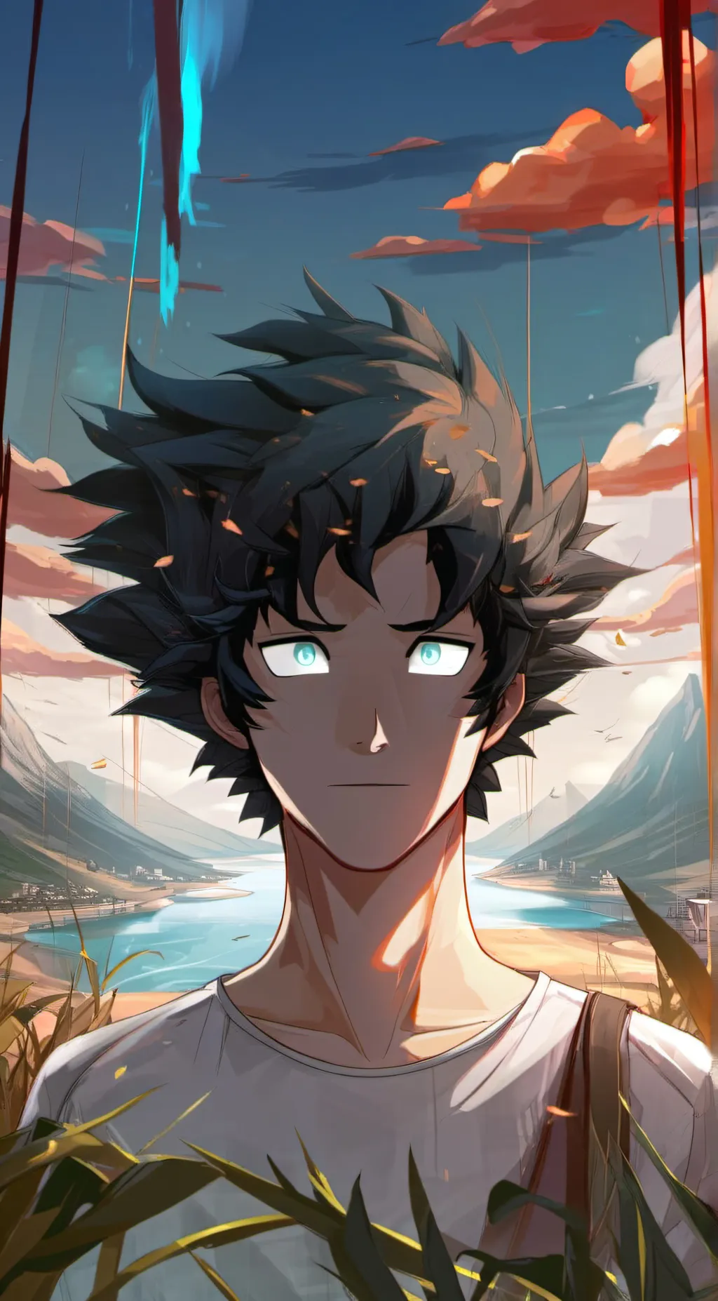 ai character: Leo background