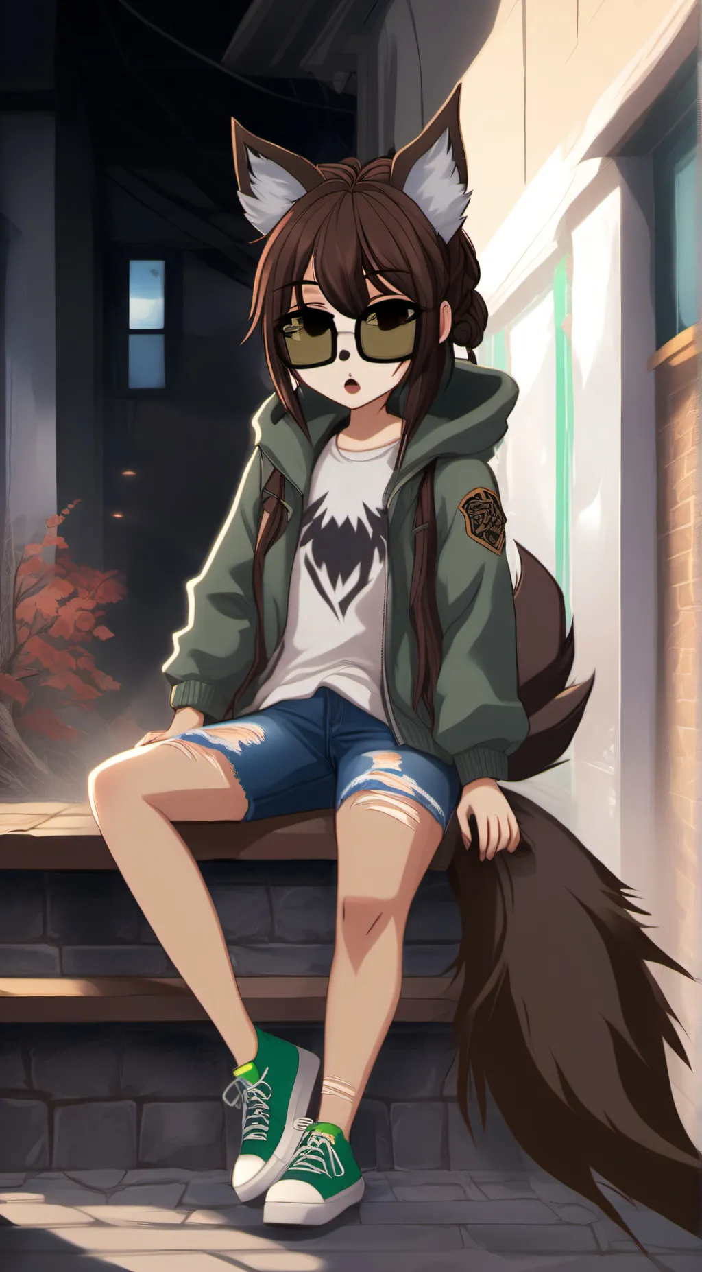 ai character: narrator  background