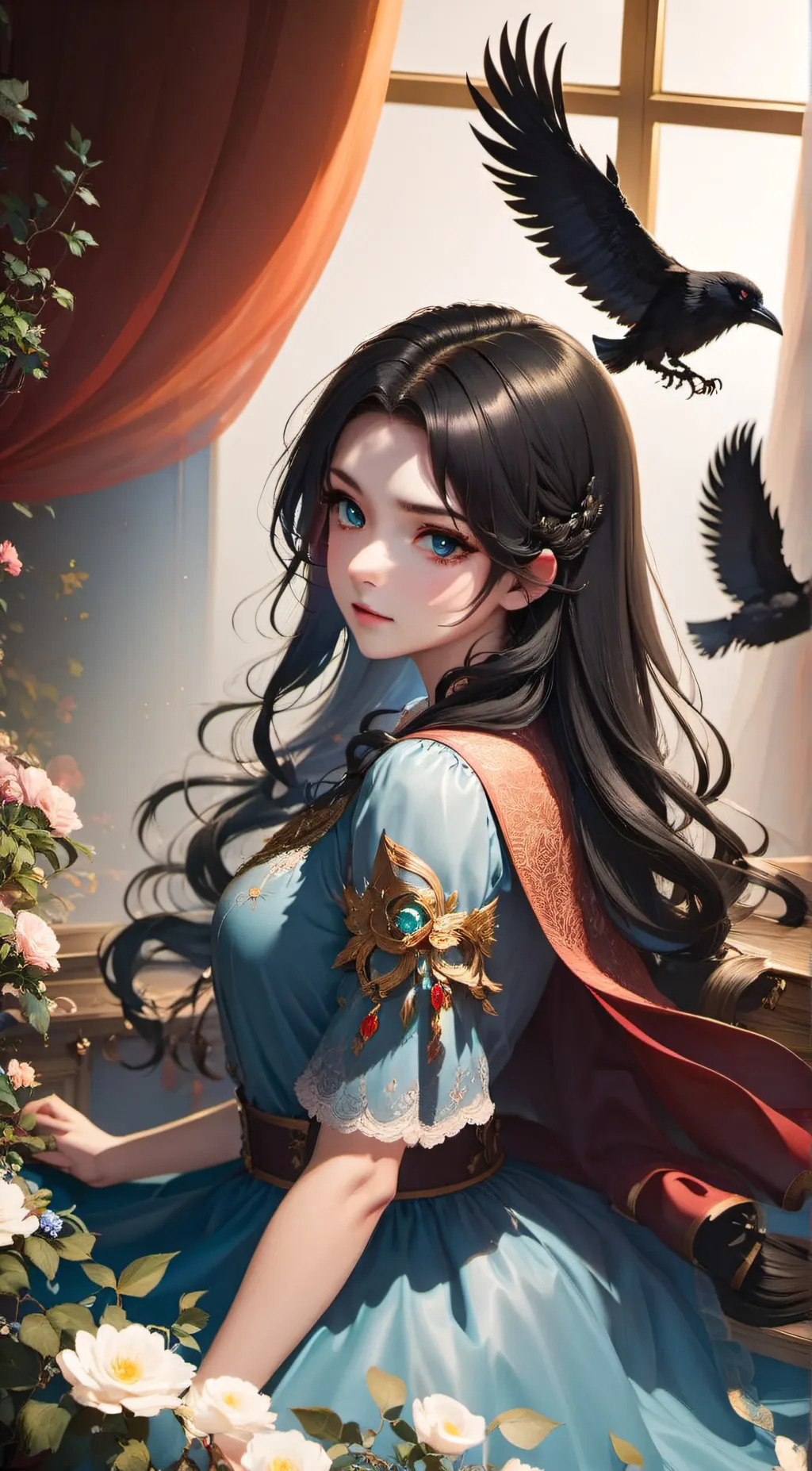 ai character: mira background