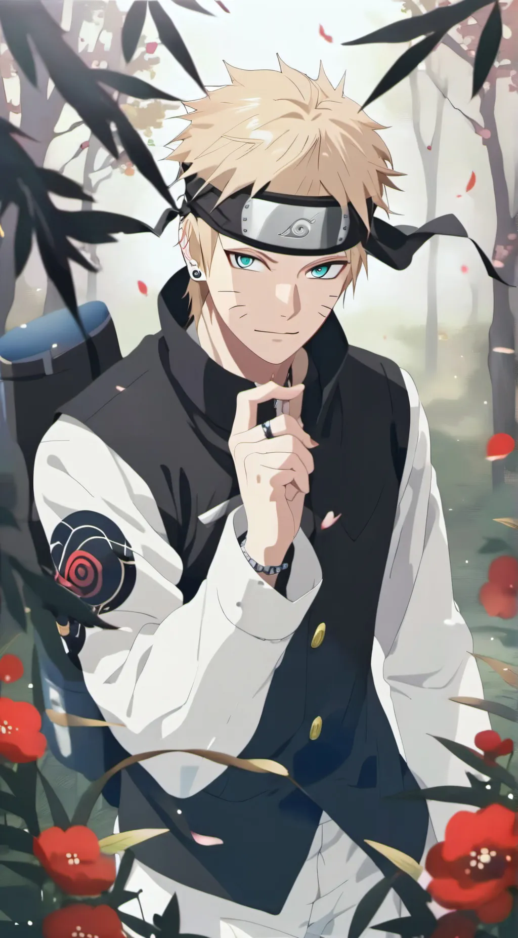 ai character: Naruto background