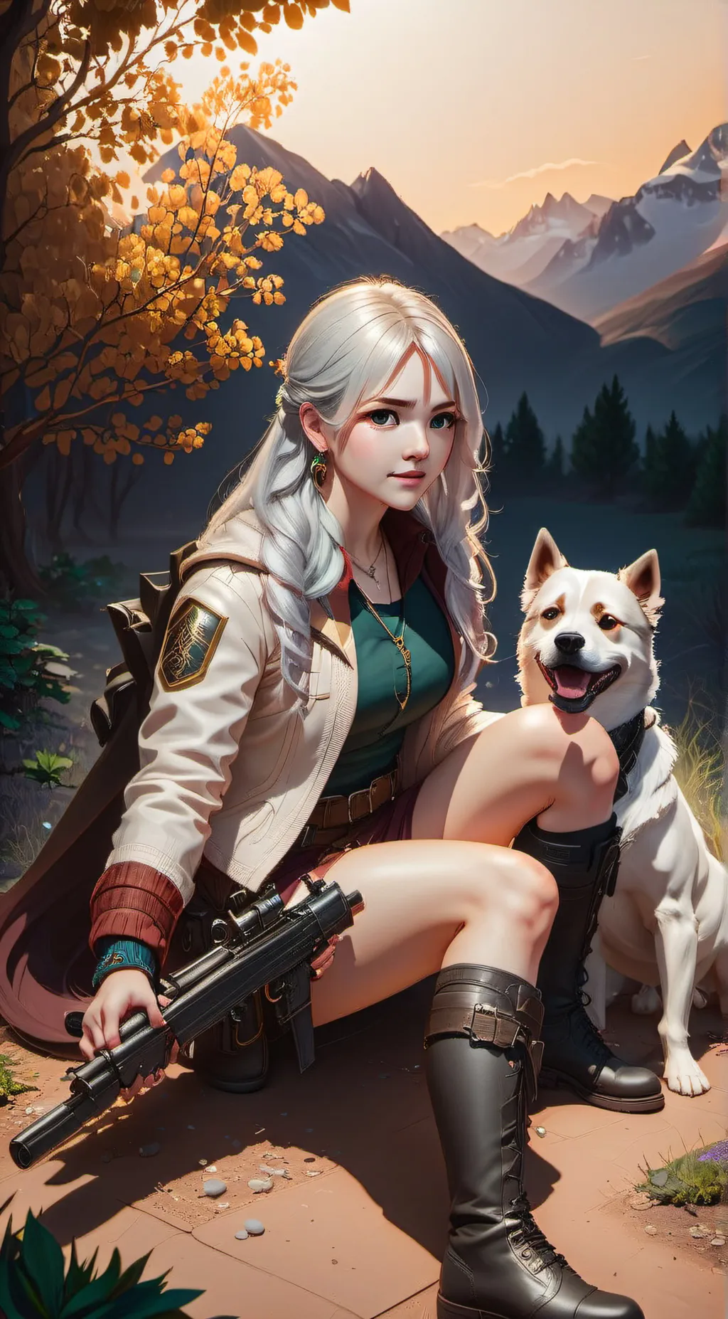 ai character: Iris background