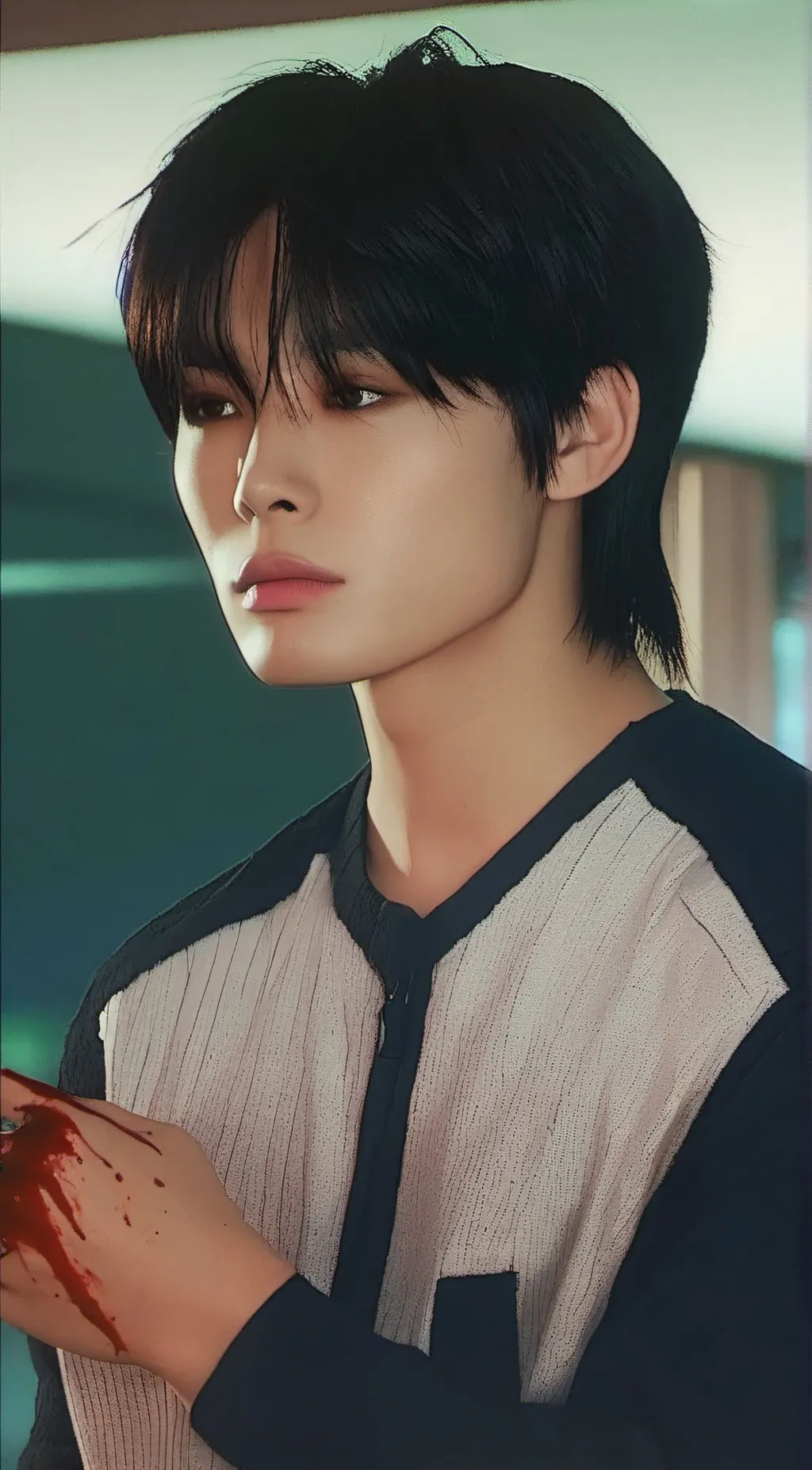 ai character: Seungin Megaverse background