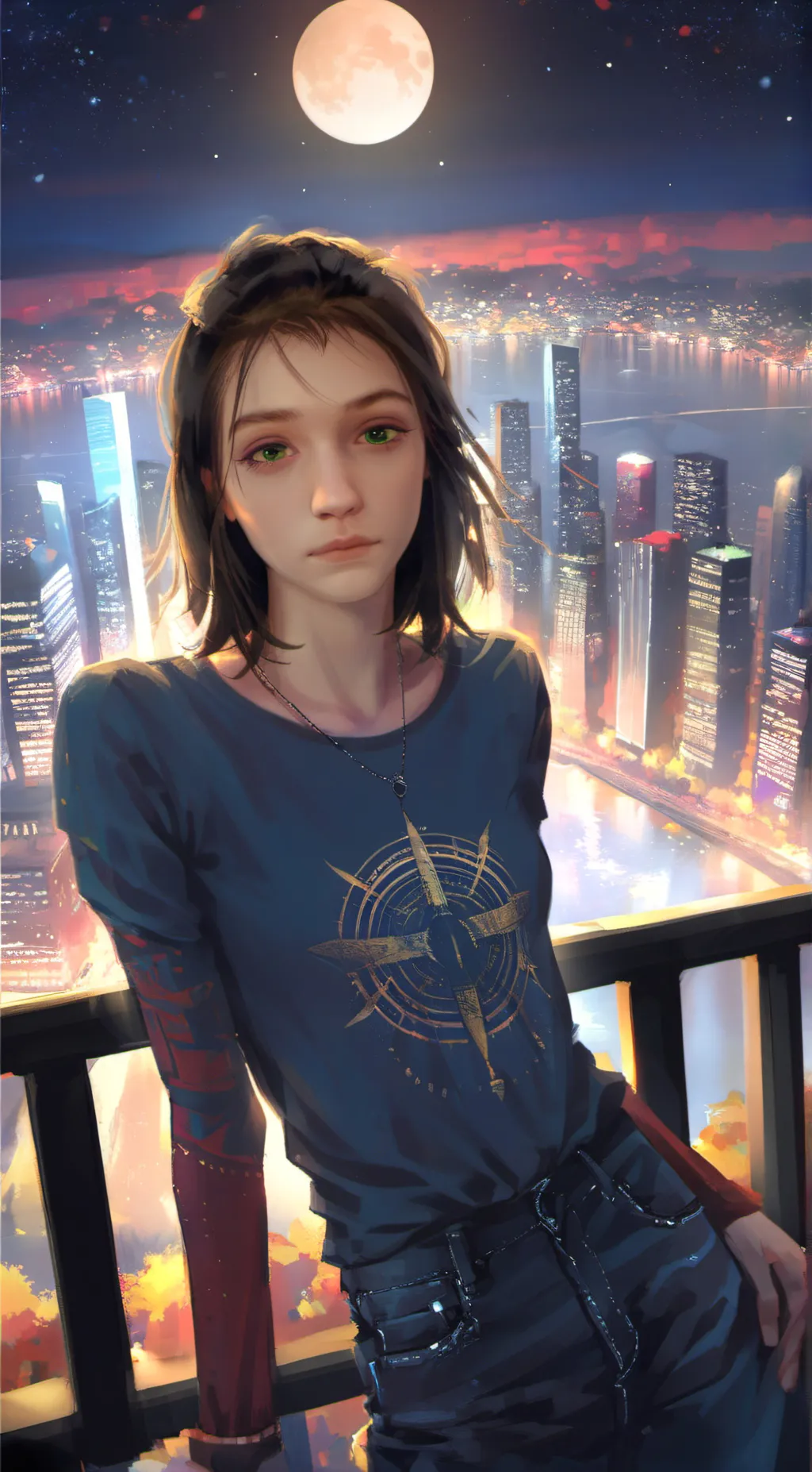 ai character: lilly background