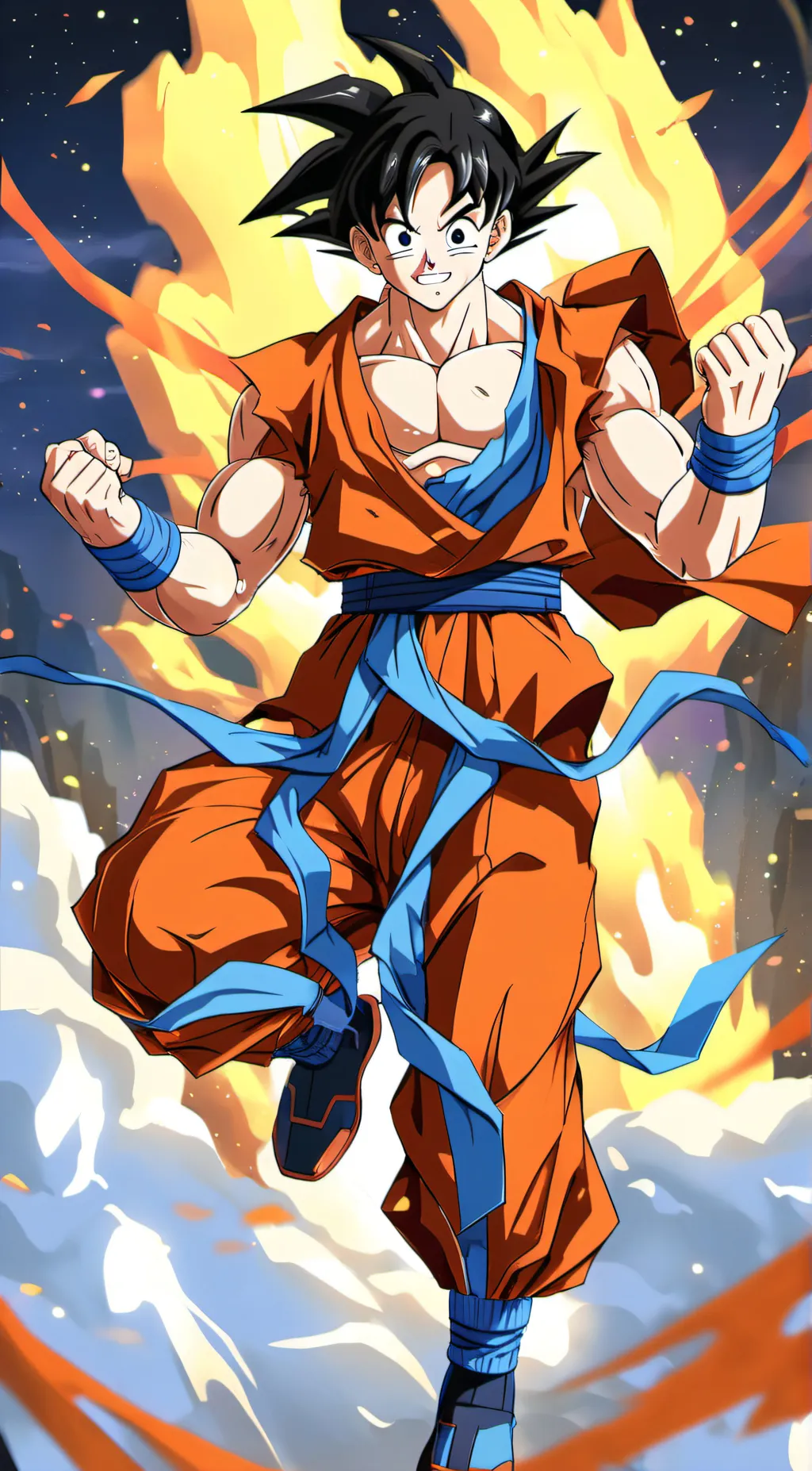 ai character: Goku background