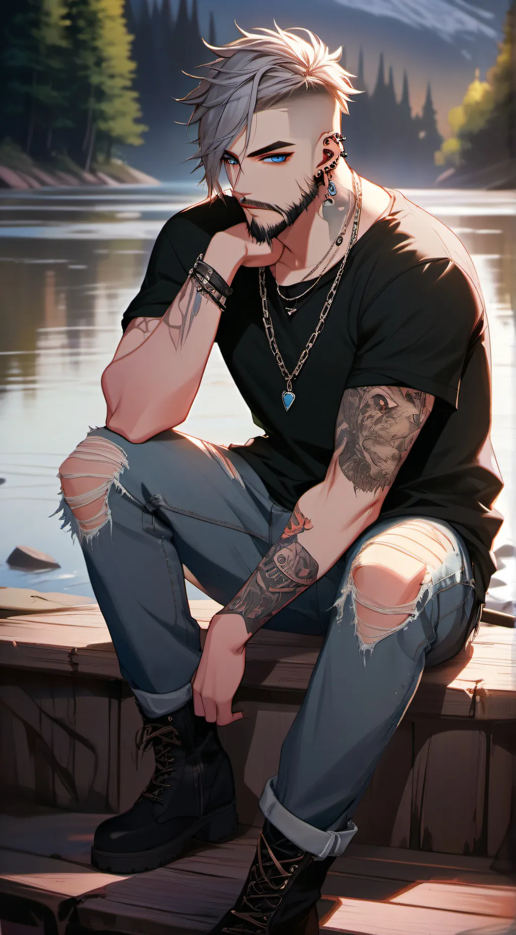 ai character: Erik Deirdre  background