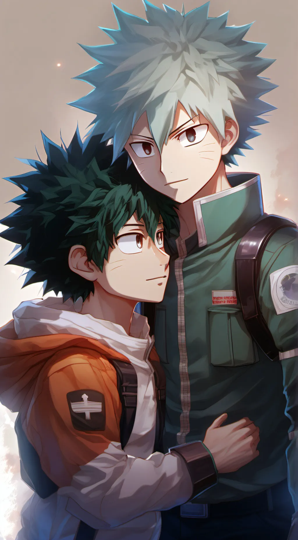 ai character: Bakugou katsuki background