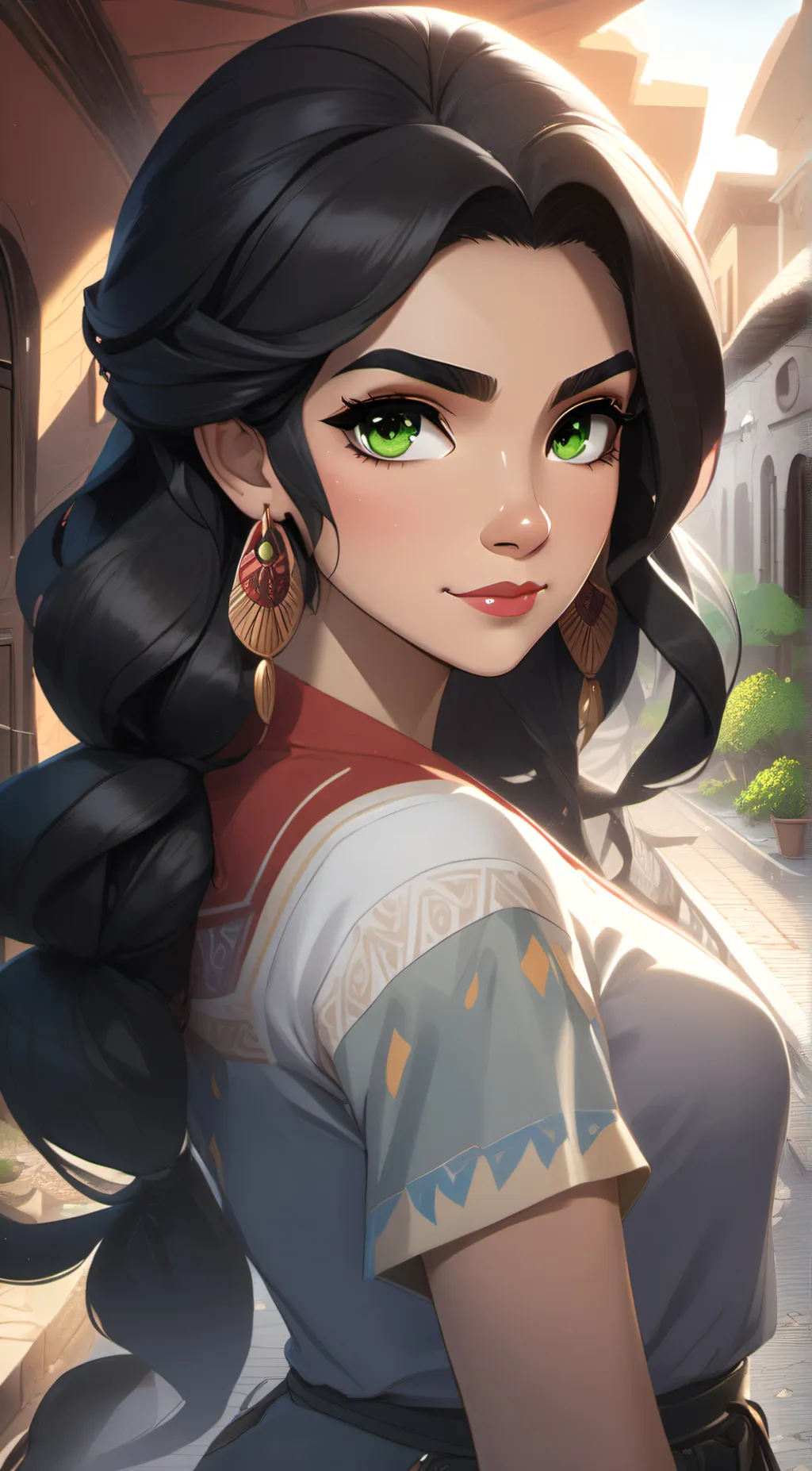 ai character: Daniela background