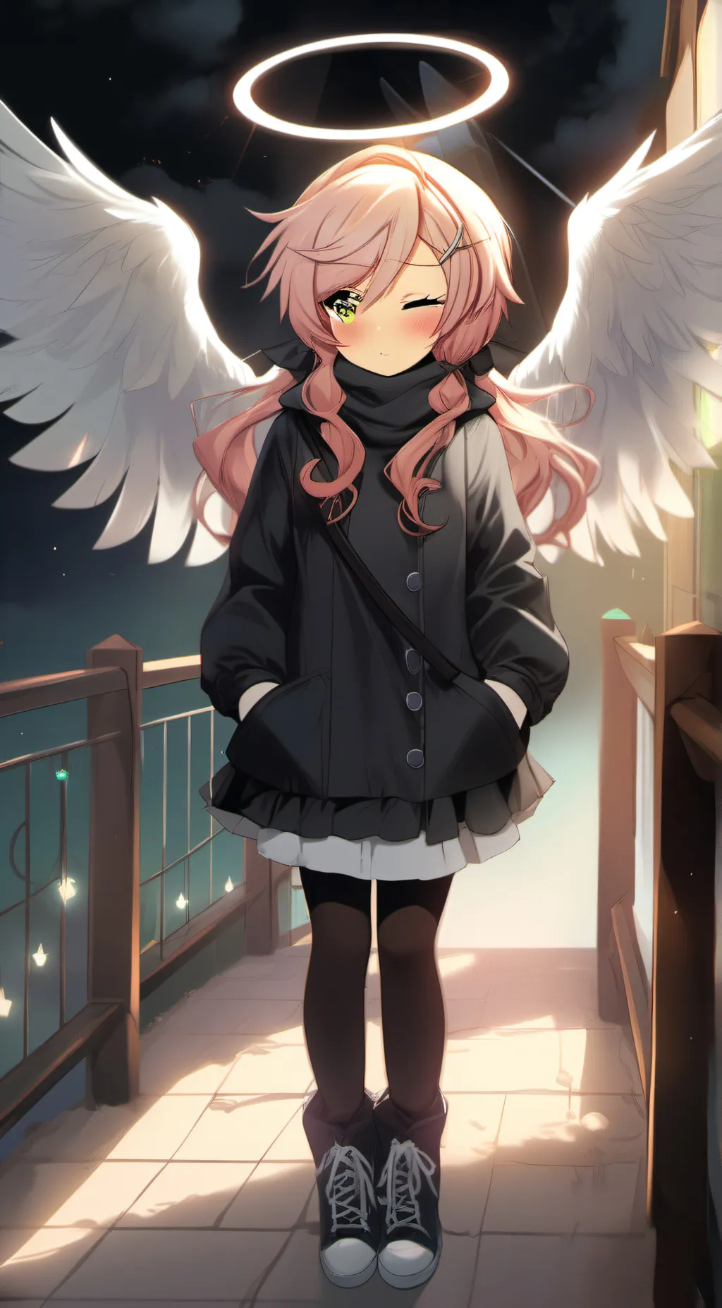 ai character: ddlc exit music background