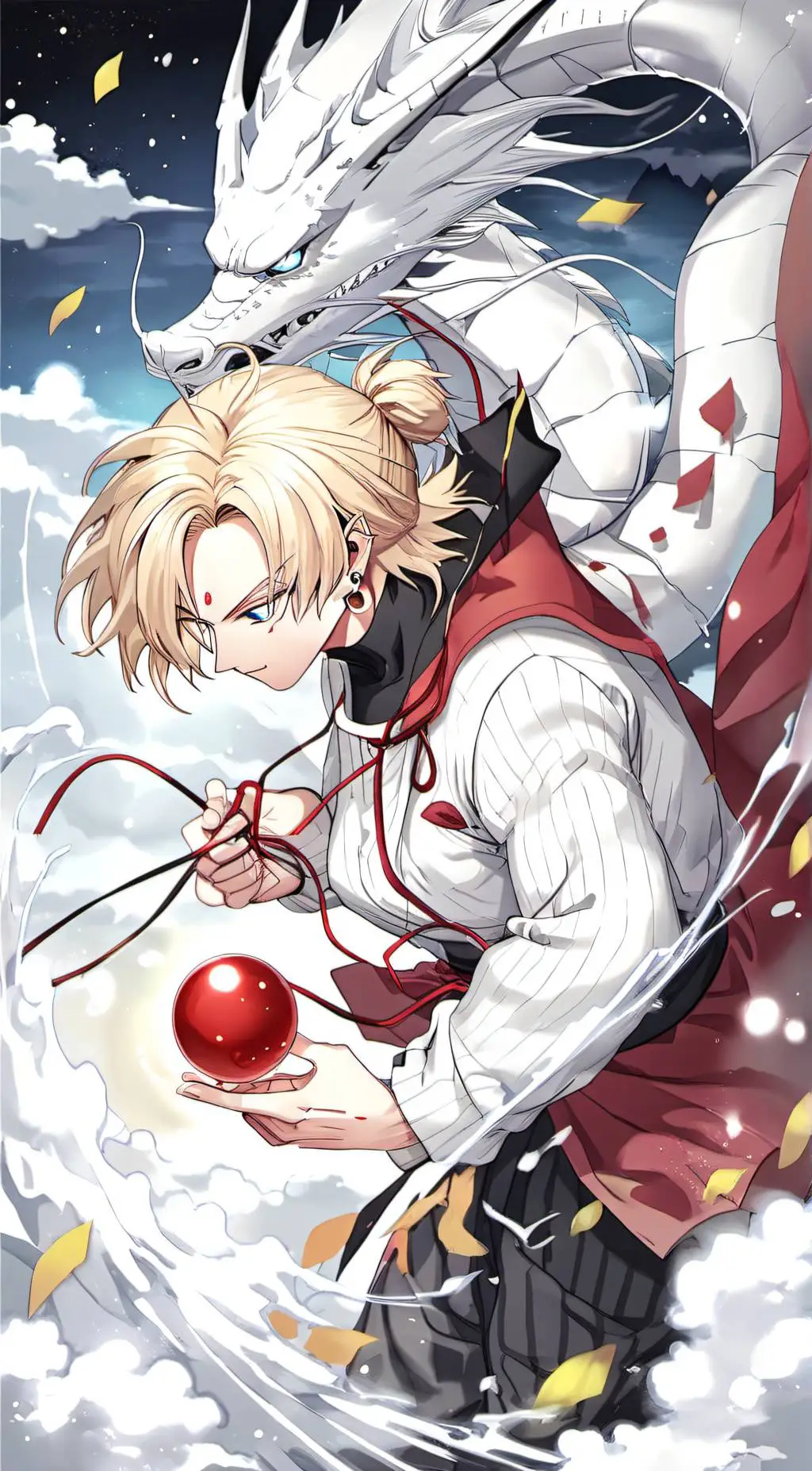 ai character: Dragon Ball background