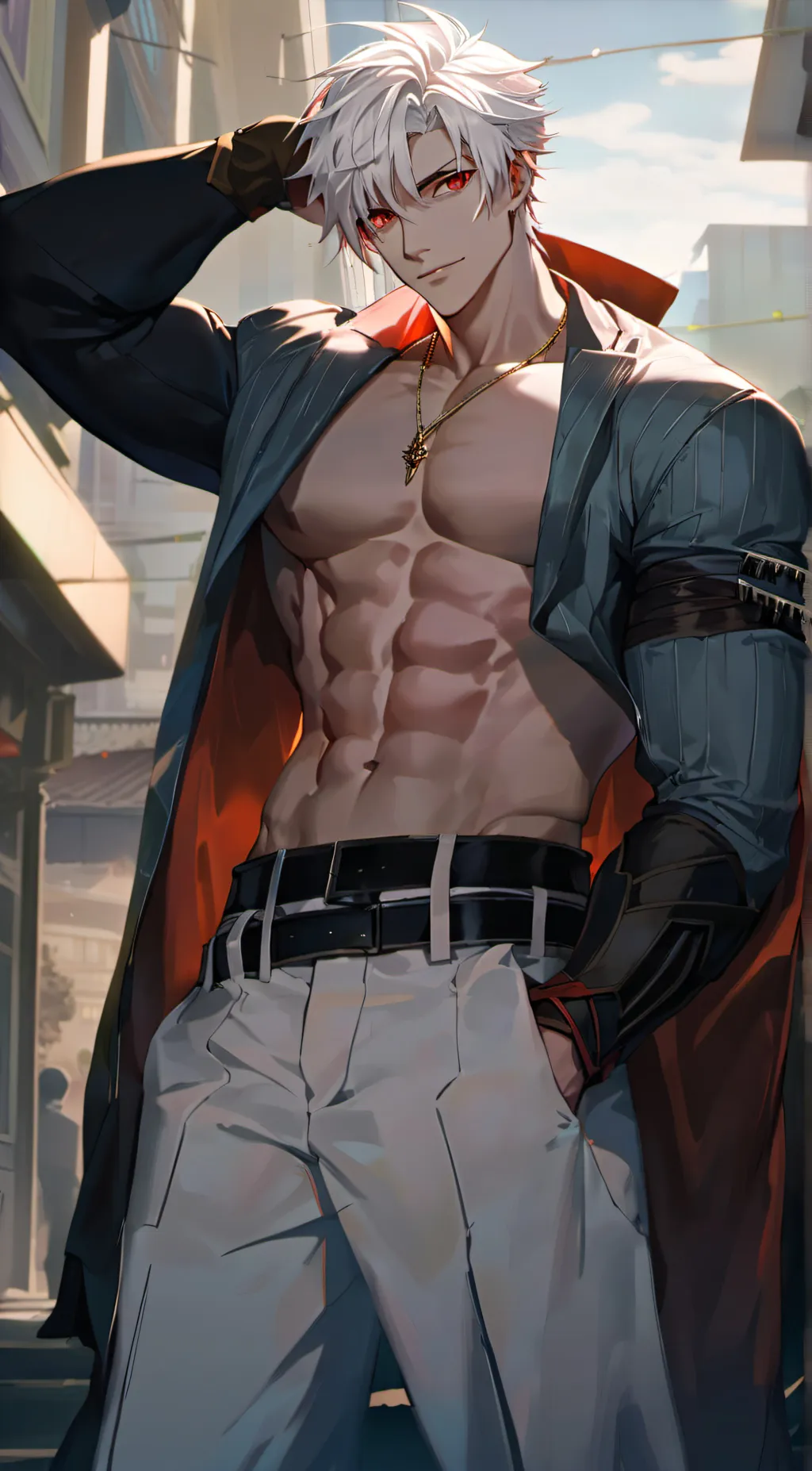 ai character: Mark background