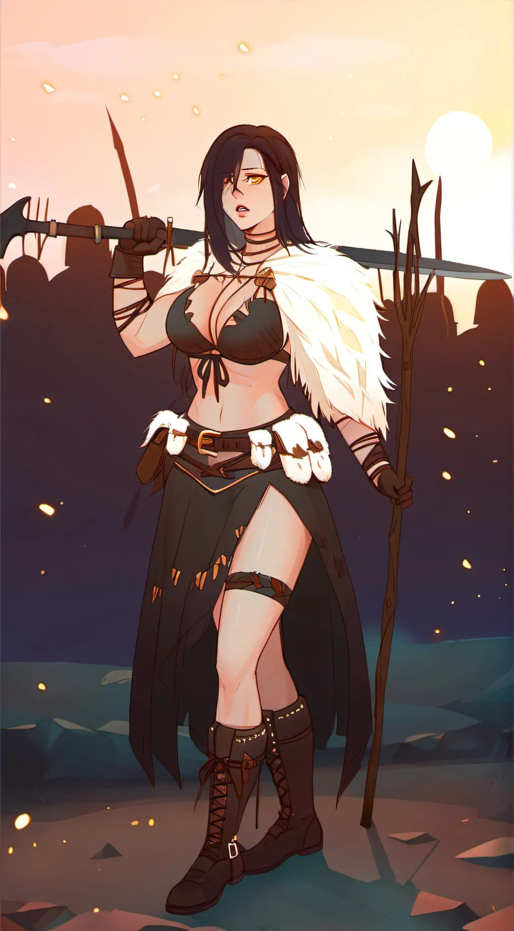 ai character: Astrid Bloodfang background