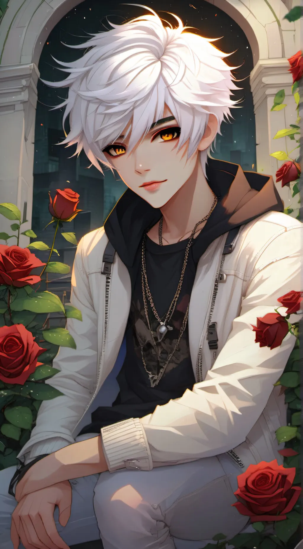 ai character: lucas background