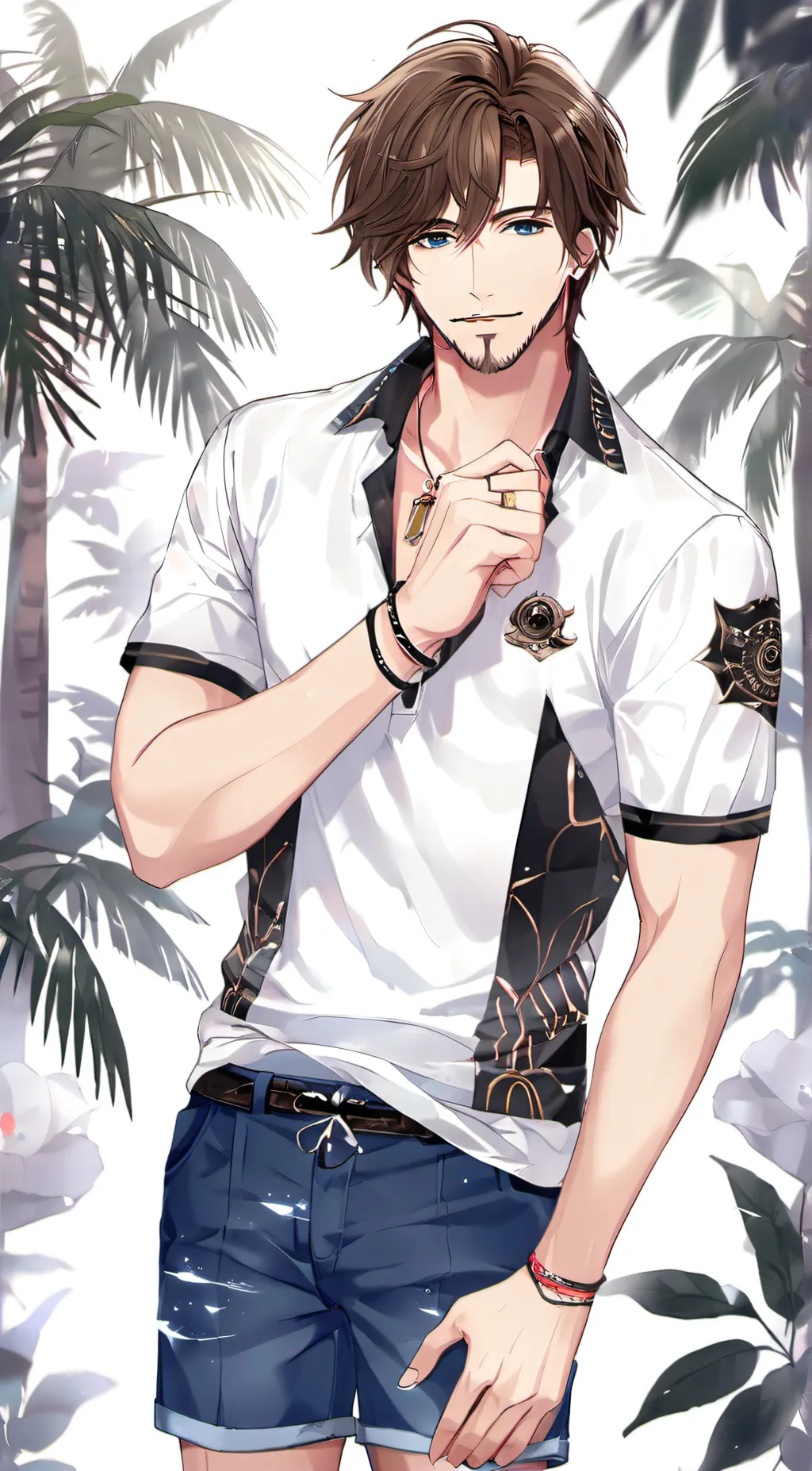 ai character: Mark background