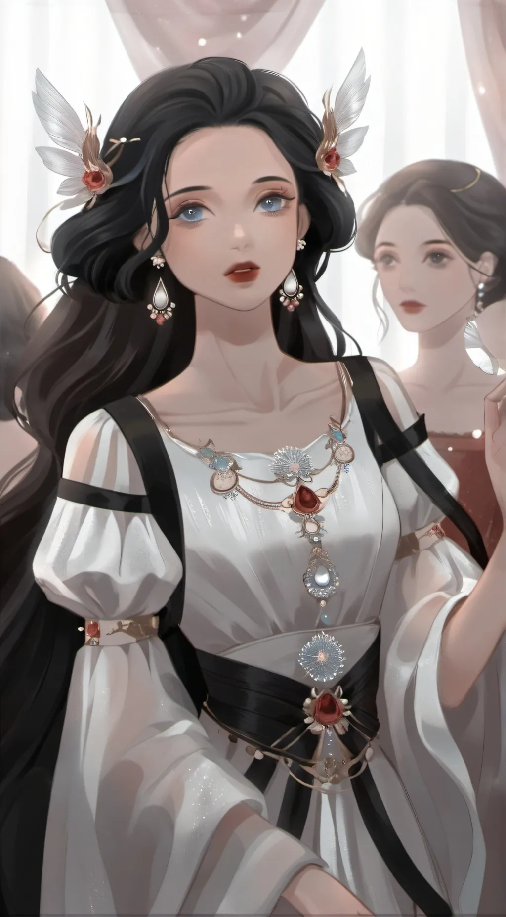 ai character: Maria  background