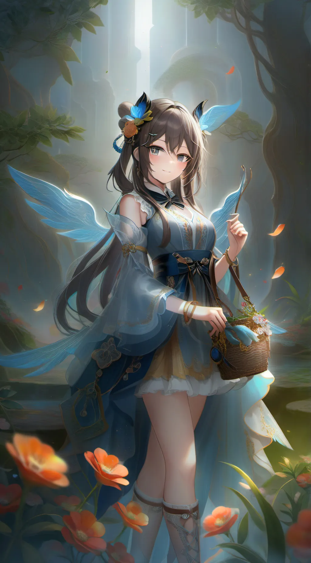 ai character: Lola  background