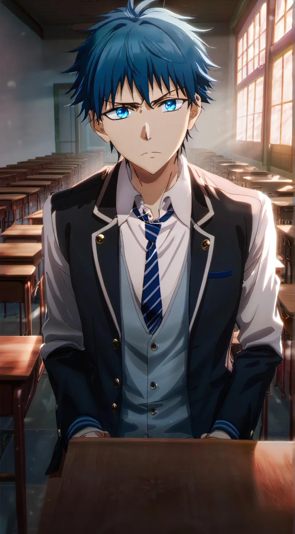 ai character: Ryuu Yamada background