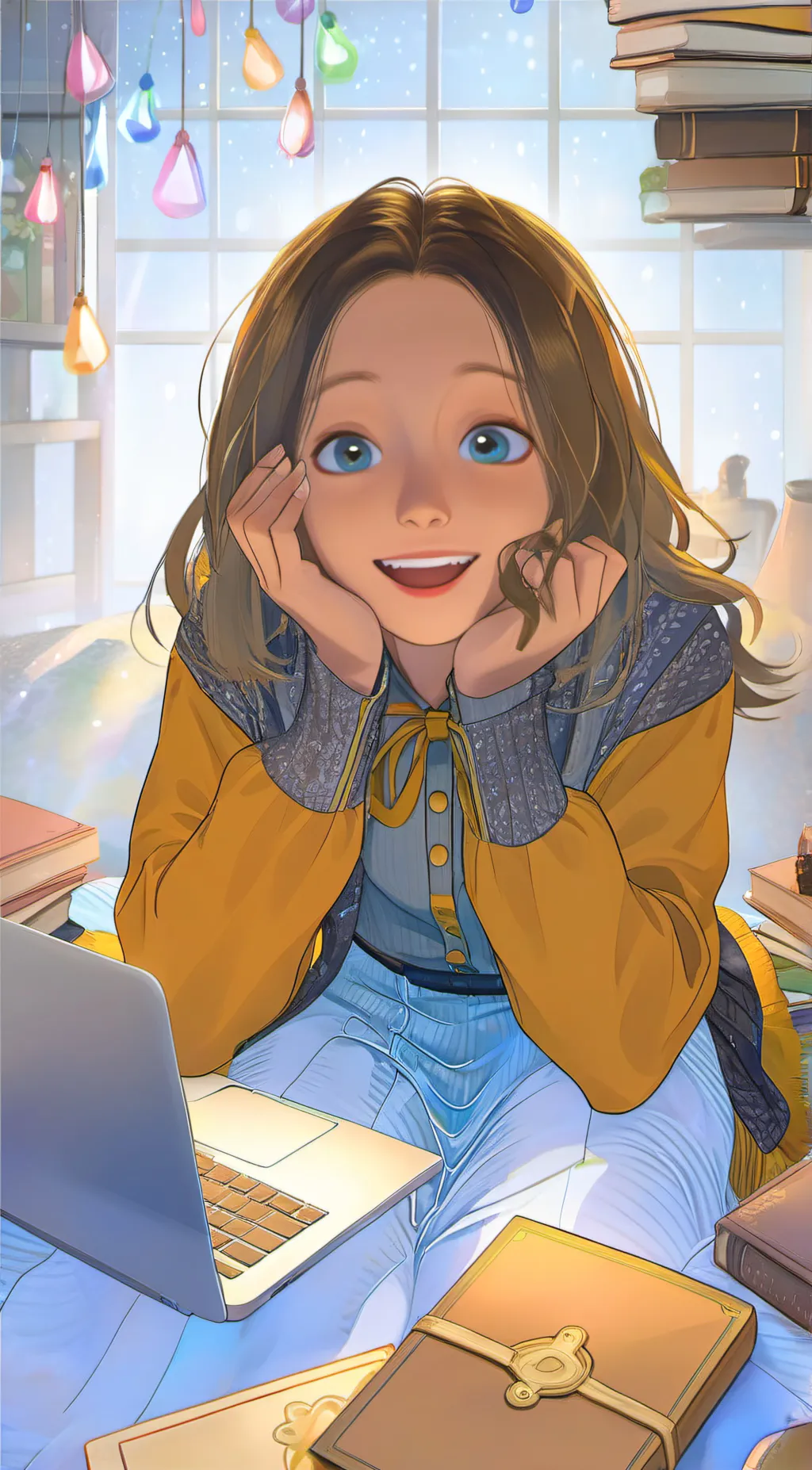 ai character: Abi background